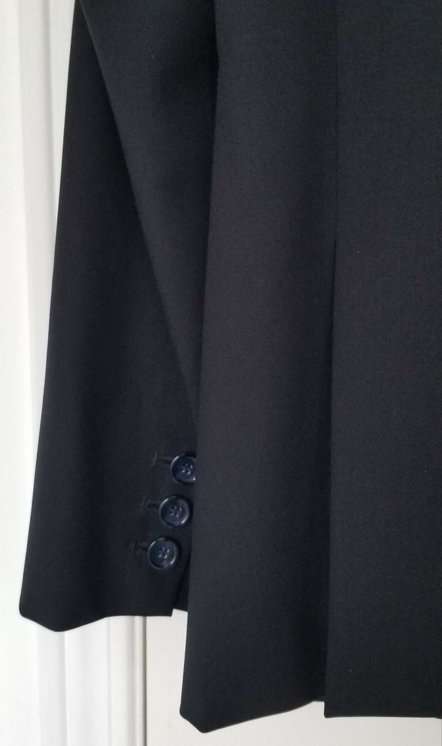 Raf Simons Raf Simons Suit Midnight Navy Blue Wool 1 Button Suit XS 44 Size 34R - 6 Thumbnail