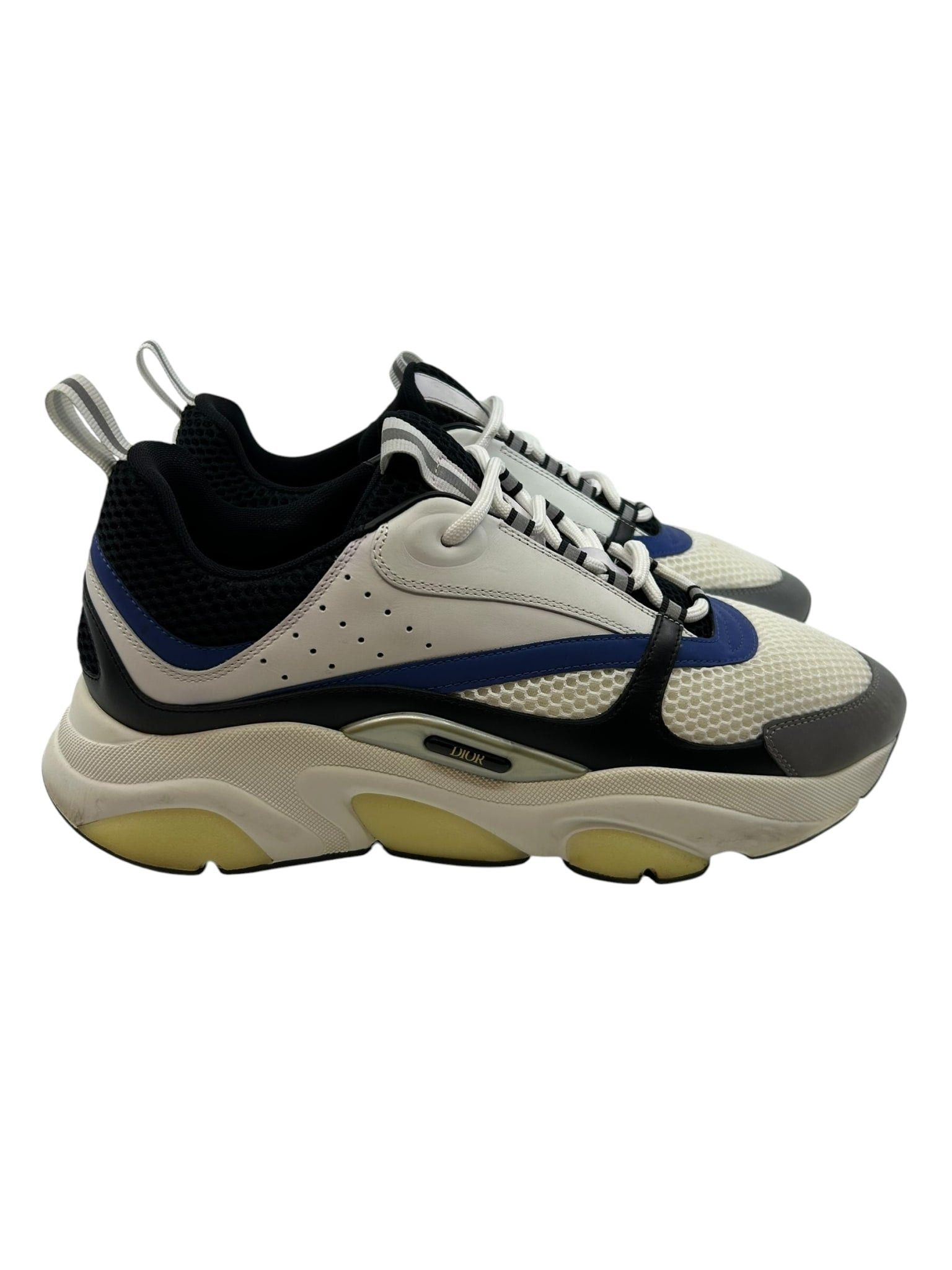 Dior B22 Sneaker White/Blue Size US 12.5 / EU 45-46 - 1 Thumbnail
