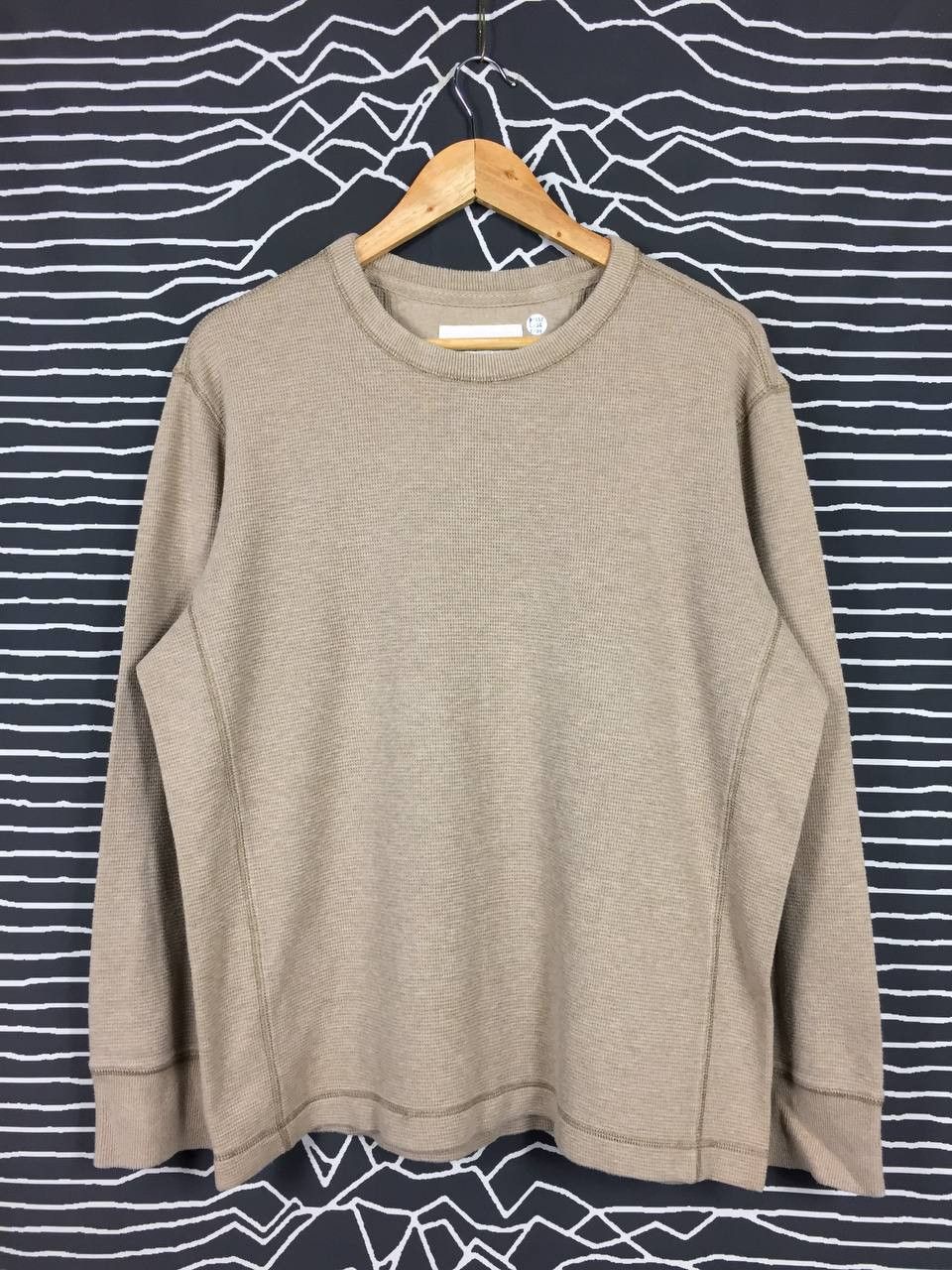 Eddie Bauer Eddie Bauer Outdoor Outfitter Waffle Knit Longsleeve Tee Size US L / EU 52-54 / 3 - 2 Thumbnail