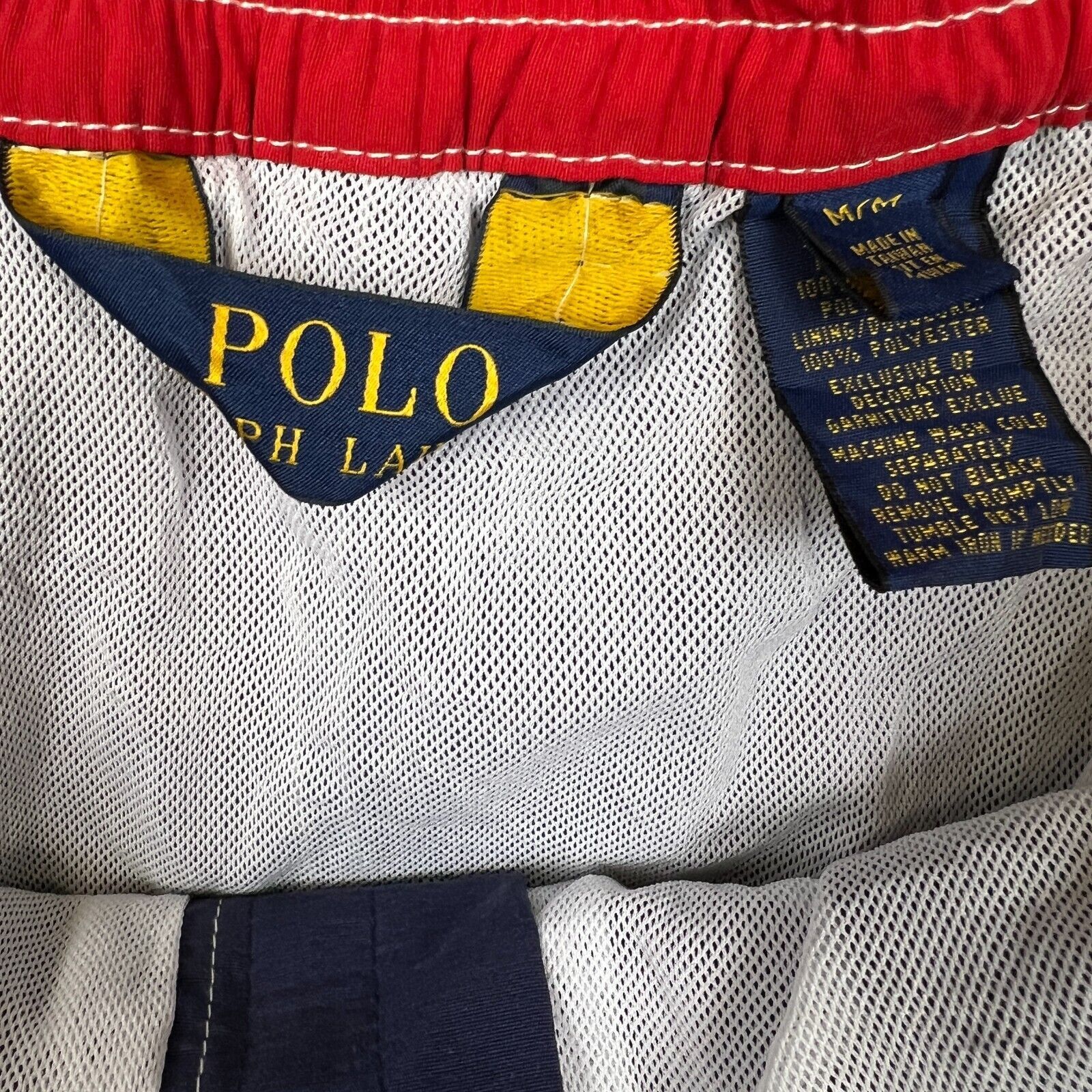 Polo Ralph Lauren Polo Ralph Lauren Shorts Medium Lined Pocketed Swim Cargo Size US 34 / EU 50 - 7 Thumbnail