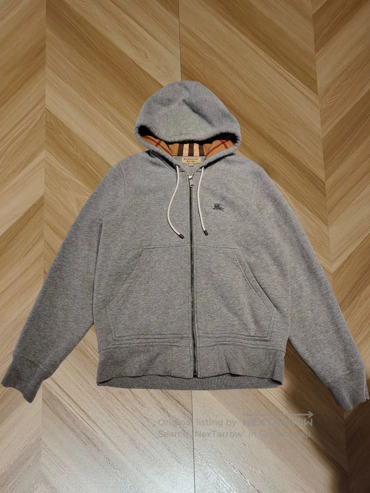 Burberry burberry gray hooded jacket unisex size s. Size US S / EU 44-46 / 1 - 1 Thumbnail