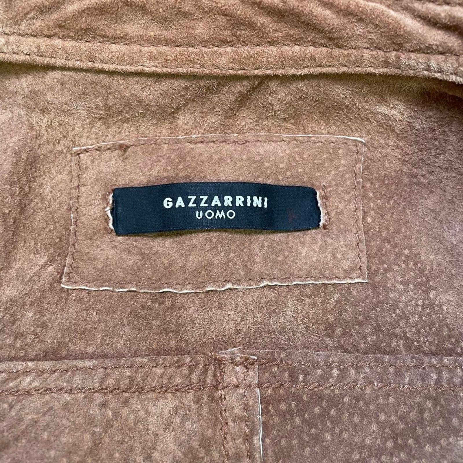 Gazzarrini Vintage suede leather trucker jacket Size US M / EU 48-50 / 2 - 3 Thumbnail