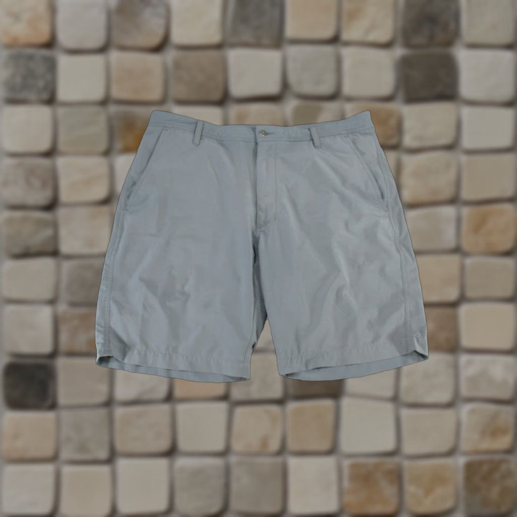 Footjoy Footjoy Shorts Mens 36 Gray Lightweight Chino Polyester Spandex Stain Preowned Outdoor Sports Mens Size US 36 / EU 52 - 1 Thumbnail