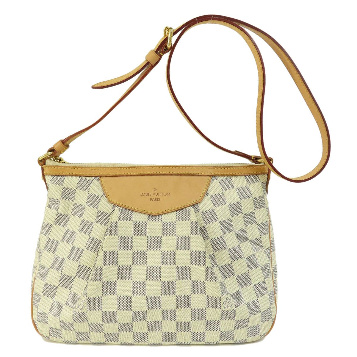 Louis Vuitton Siracusa PM Damier Azur Shoulder Bag