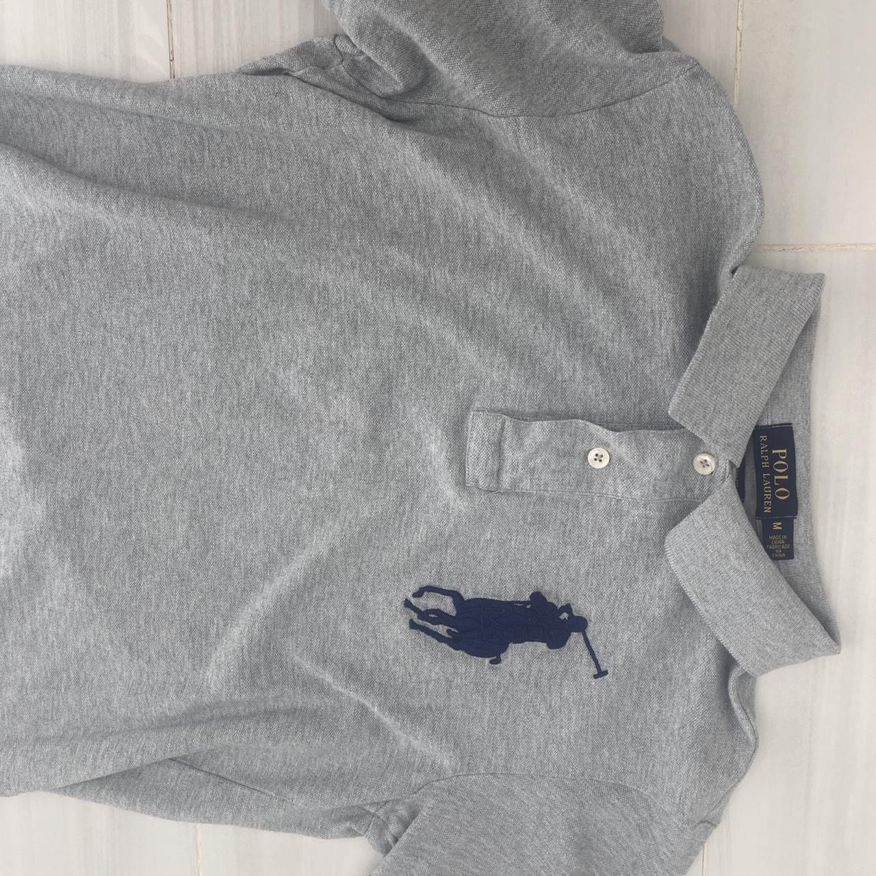 Polo Ralph Lauren × Vintage GREY POLO RALPH LAUREN Size US M / EU 48-50 / 2 - 2 Thumbnail