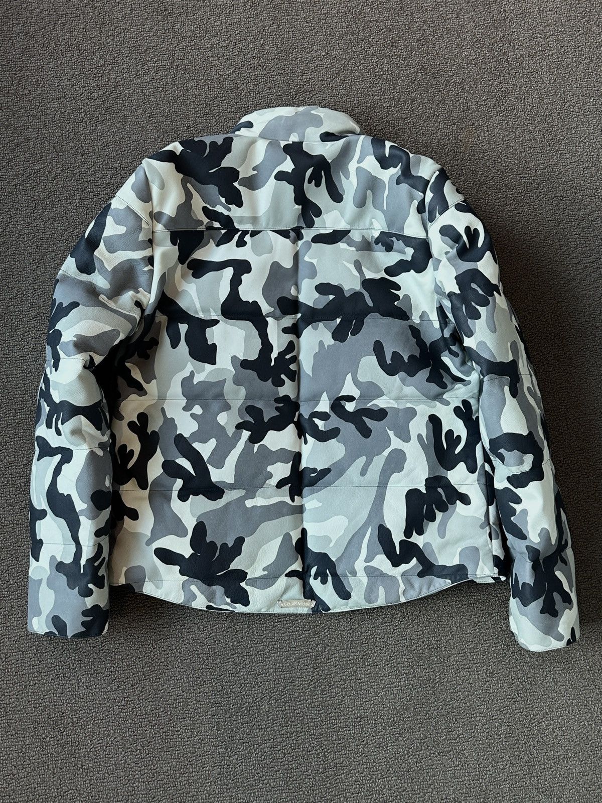 Chrome Hearts Chrome Hearts Camo Leather Puffer Jacket Size US L / EU 52-54 / 3 - 6 Thumbnail
