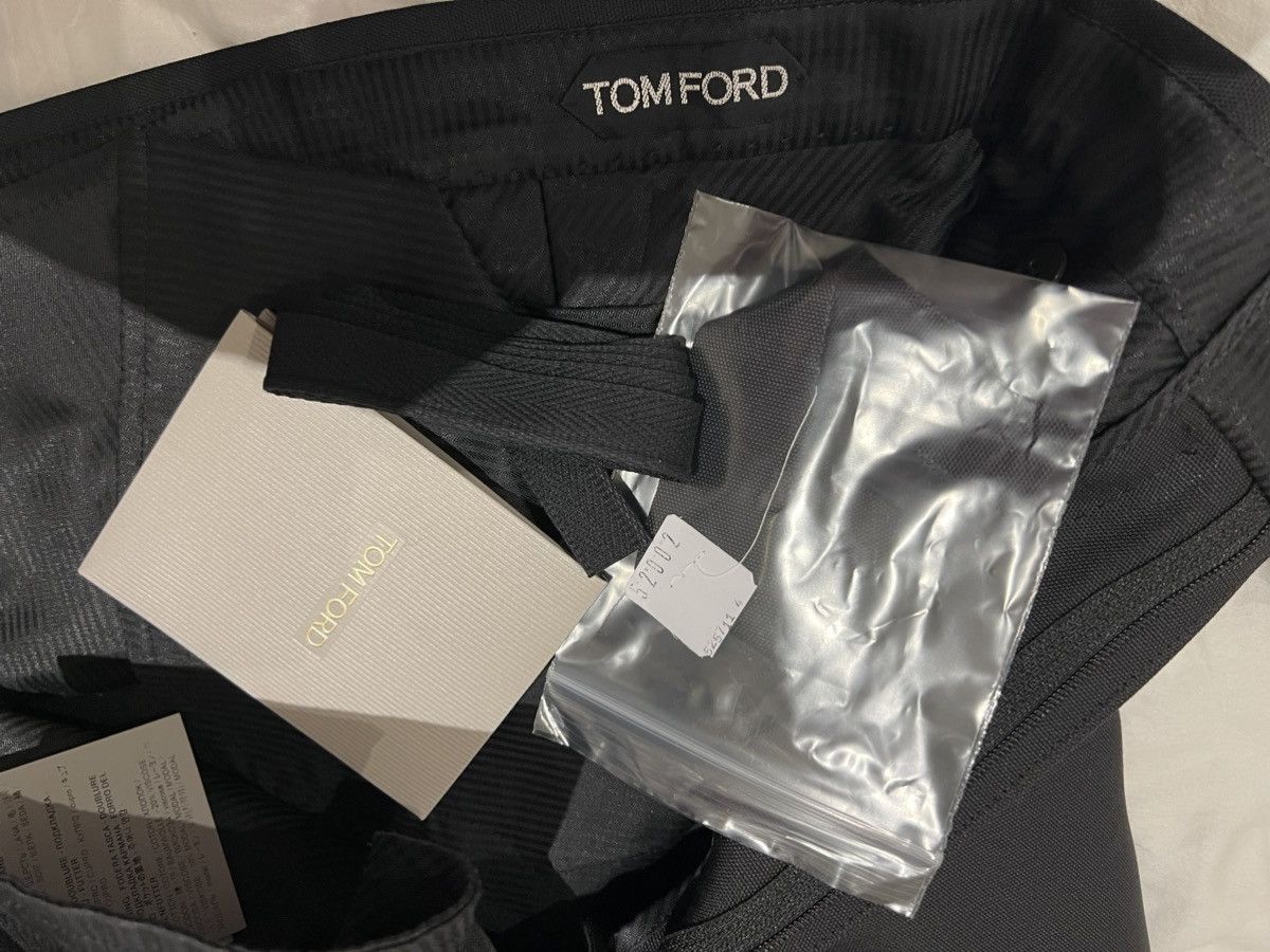 Tom Ford Tom Ford Classic Black Wool Silk Trousers Size 56 Size US 40 / EU 56 - 12 Thumbnail