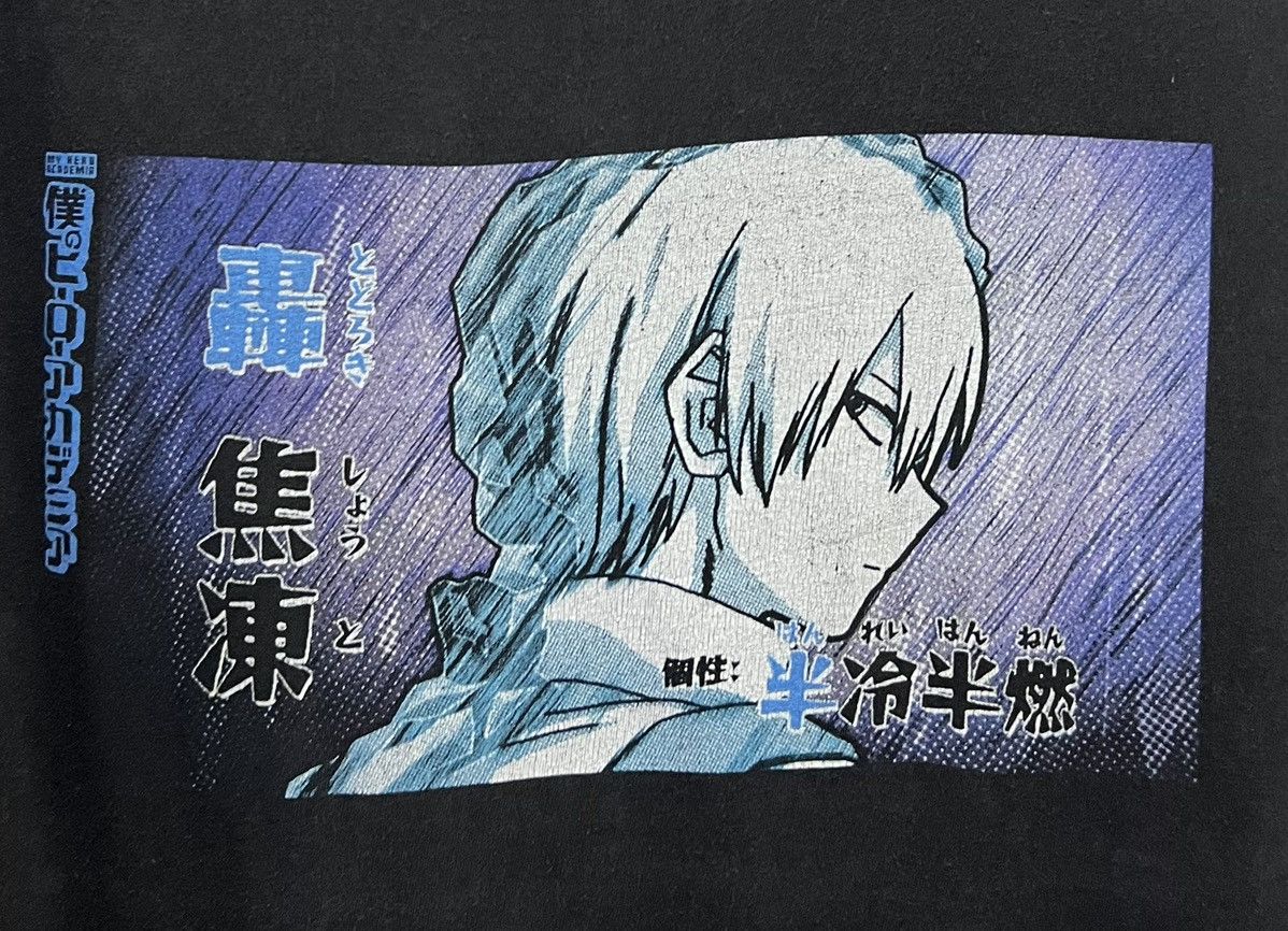 Anime FUNIMATION MY HERO ACADEMIA TODOROKI SHOTO SHIRT Size US XL / EU 56 / 4 - 3 Thumbnail