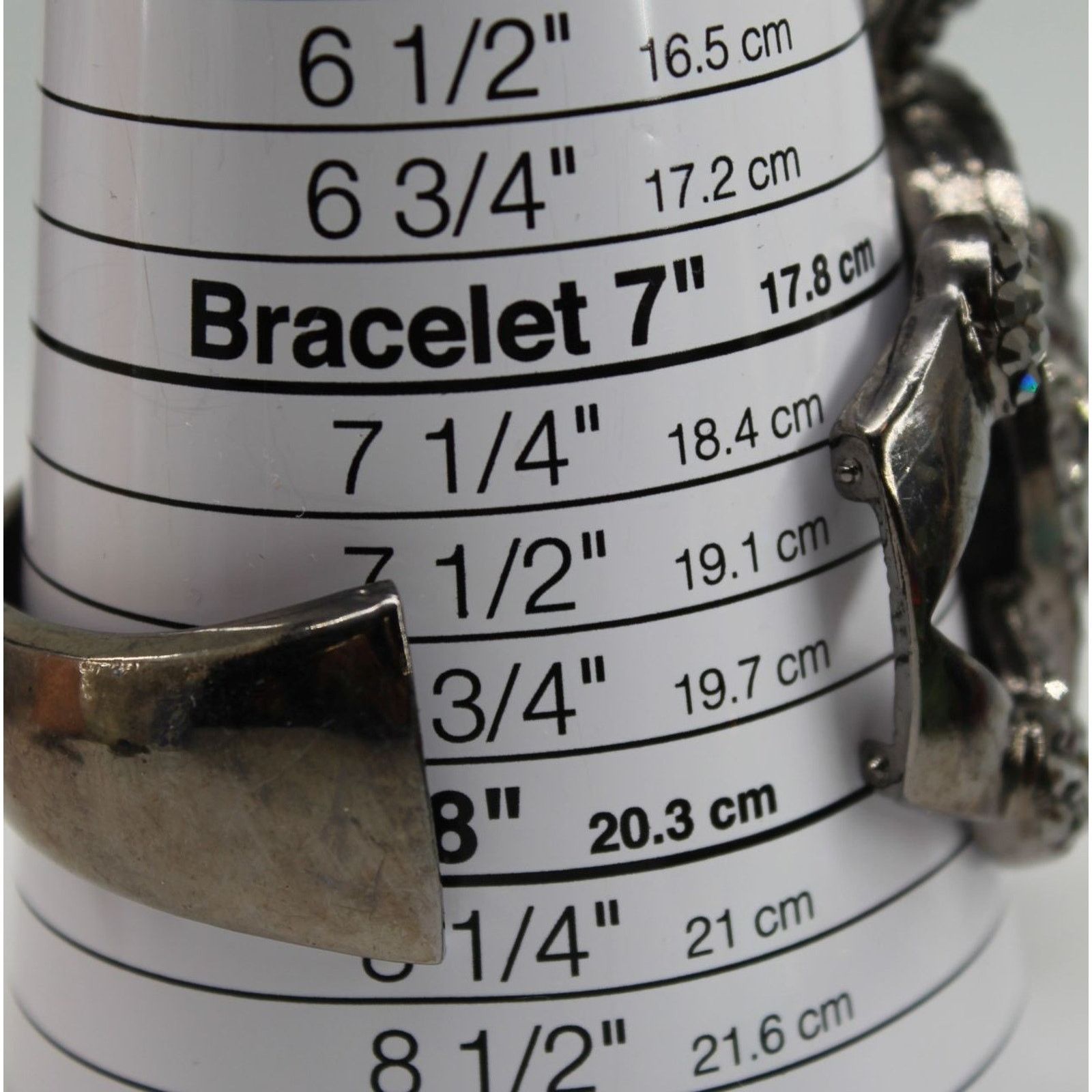 Other Realistic Rhinestone Studded Turtle Cuff Bracelet • 4" Wide Size ONE SIZE - 7 Thumbnail