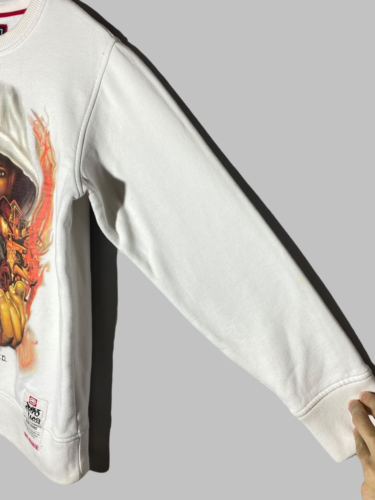 Ecko Unltd. × Vintage Vintage Ecko Unlimited Rap Hip-Hop Premium y2k Sweatshirt Size US S / EU 44-46 / 1 - 6 Thumbnail