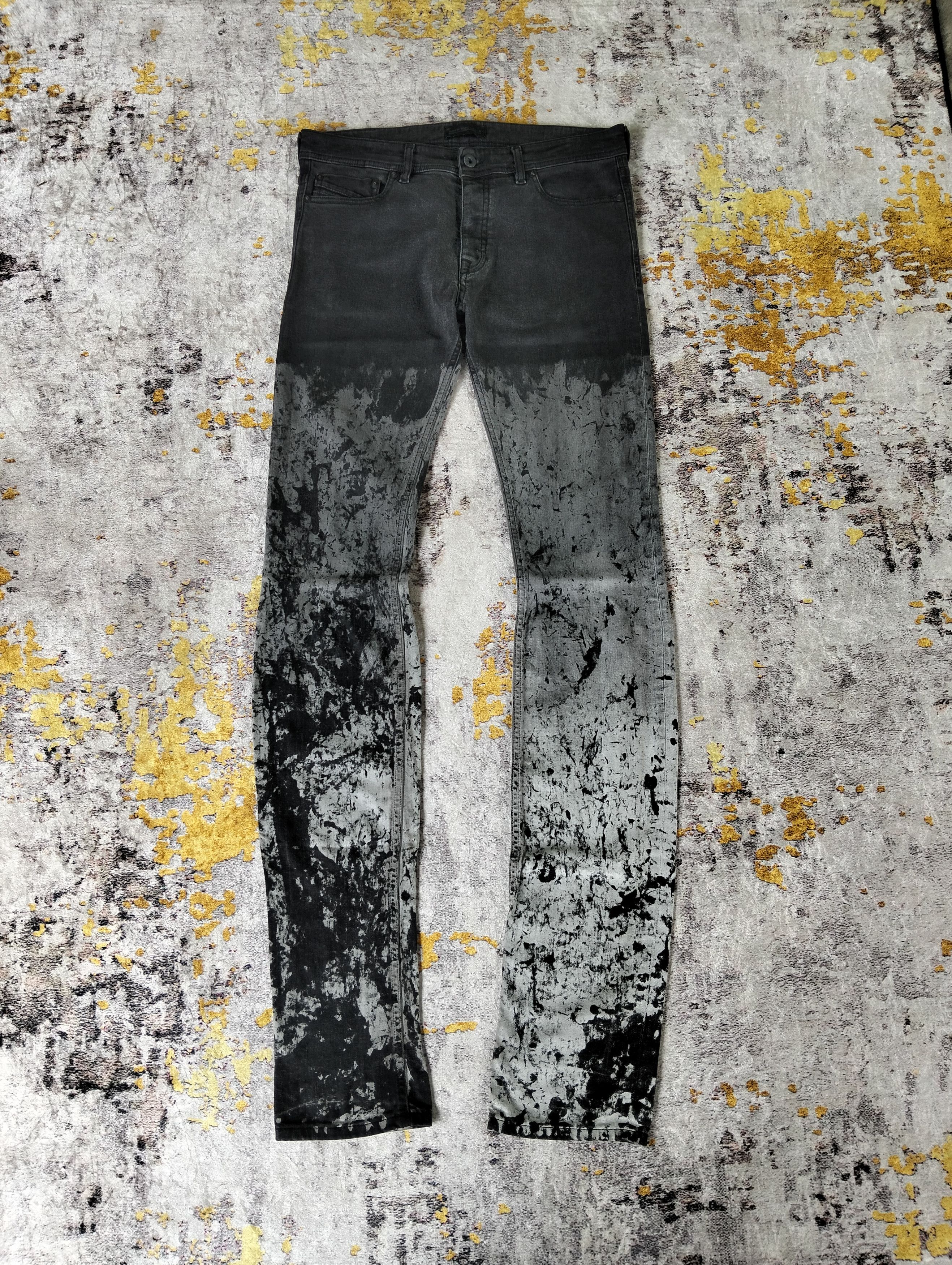 パンツ DIESEL BLACK GOLD extra long skinny Diesel Black Gold Extra Long Skinny Jeans Type 2614 | Grailed