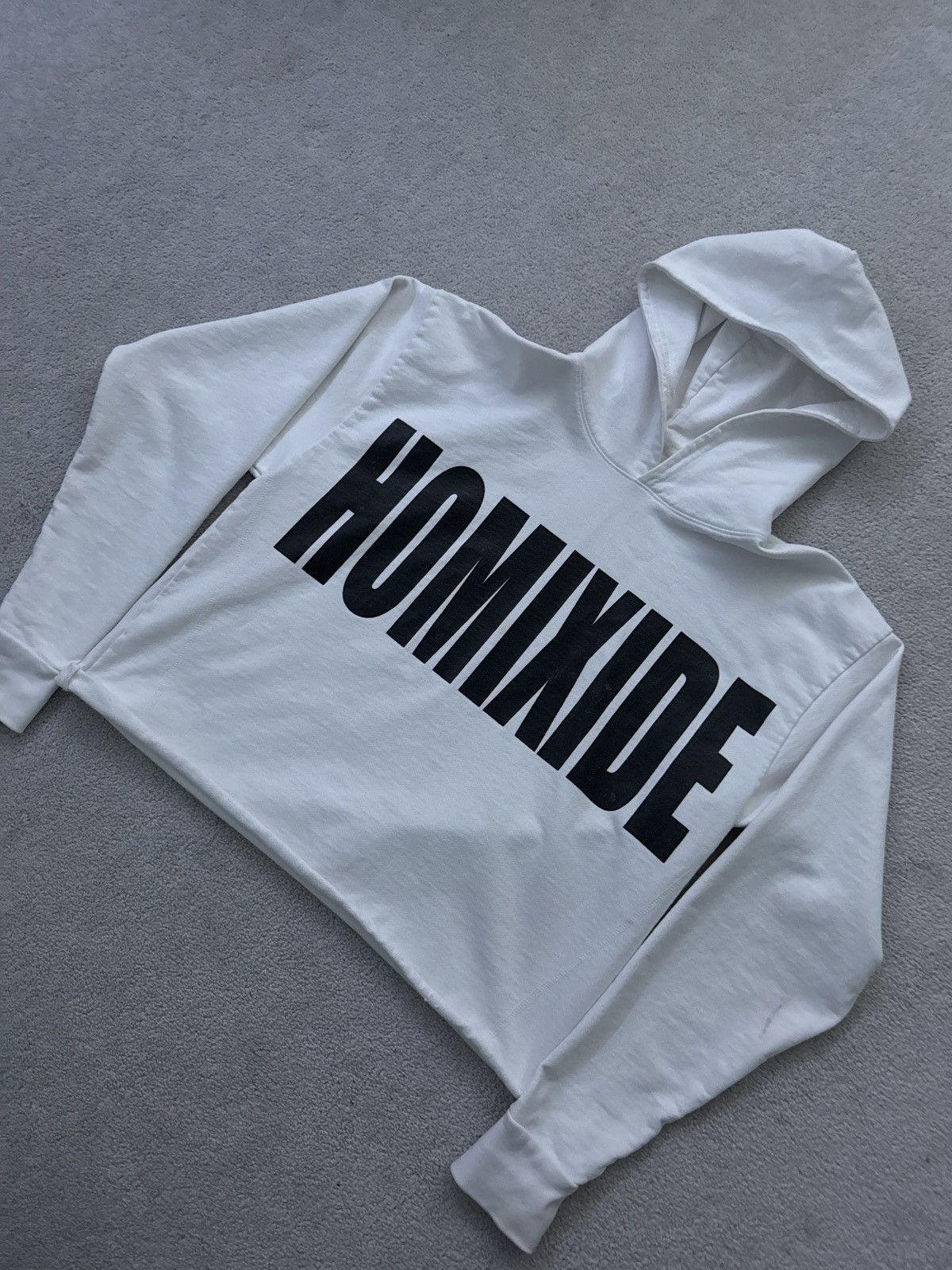 HXG Homixide Gang Tour White Hoodie Size US S / EU 44-46 / 1 - 2 Thumbnail