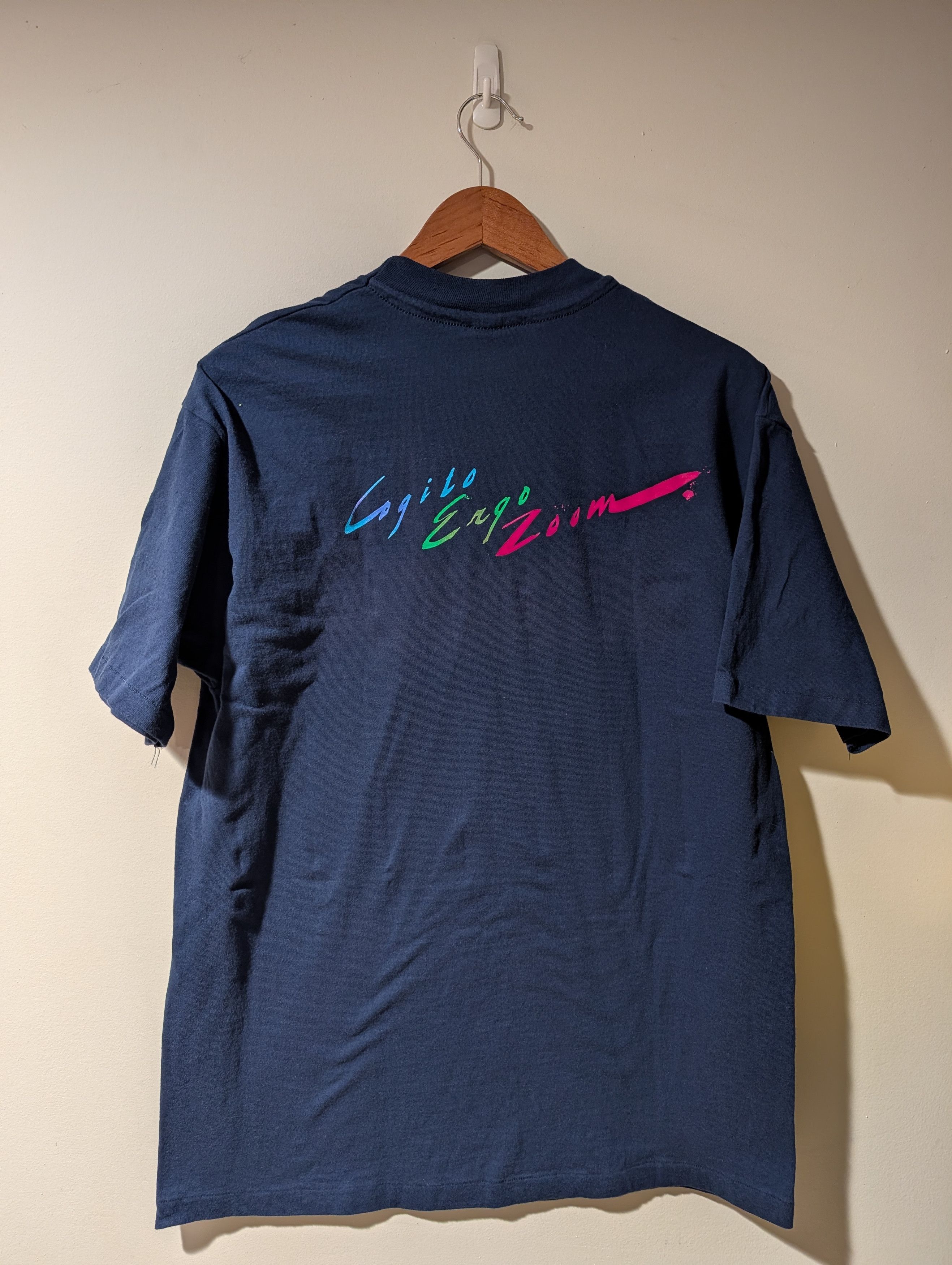Hanes Vintage Automobile Magazine T-Shirt Cogito Ergo Zoom Hanes Size US L / EU 52-54 / 3 - 5 Thumbnail