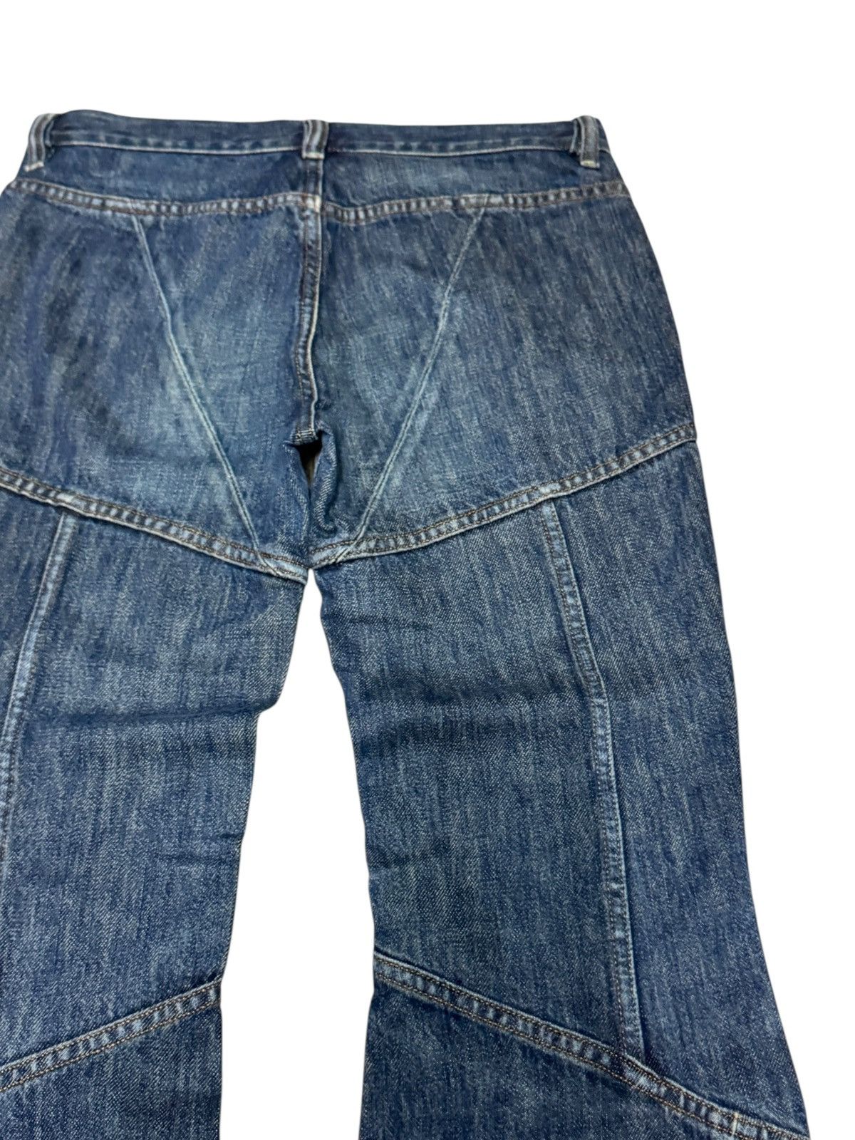Diesel DIESEL INDUSTRY Flared Reconstructed Low Rise Denim Size US 28 / EU 44 - 13 Thumbnail