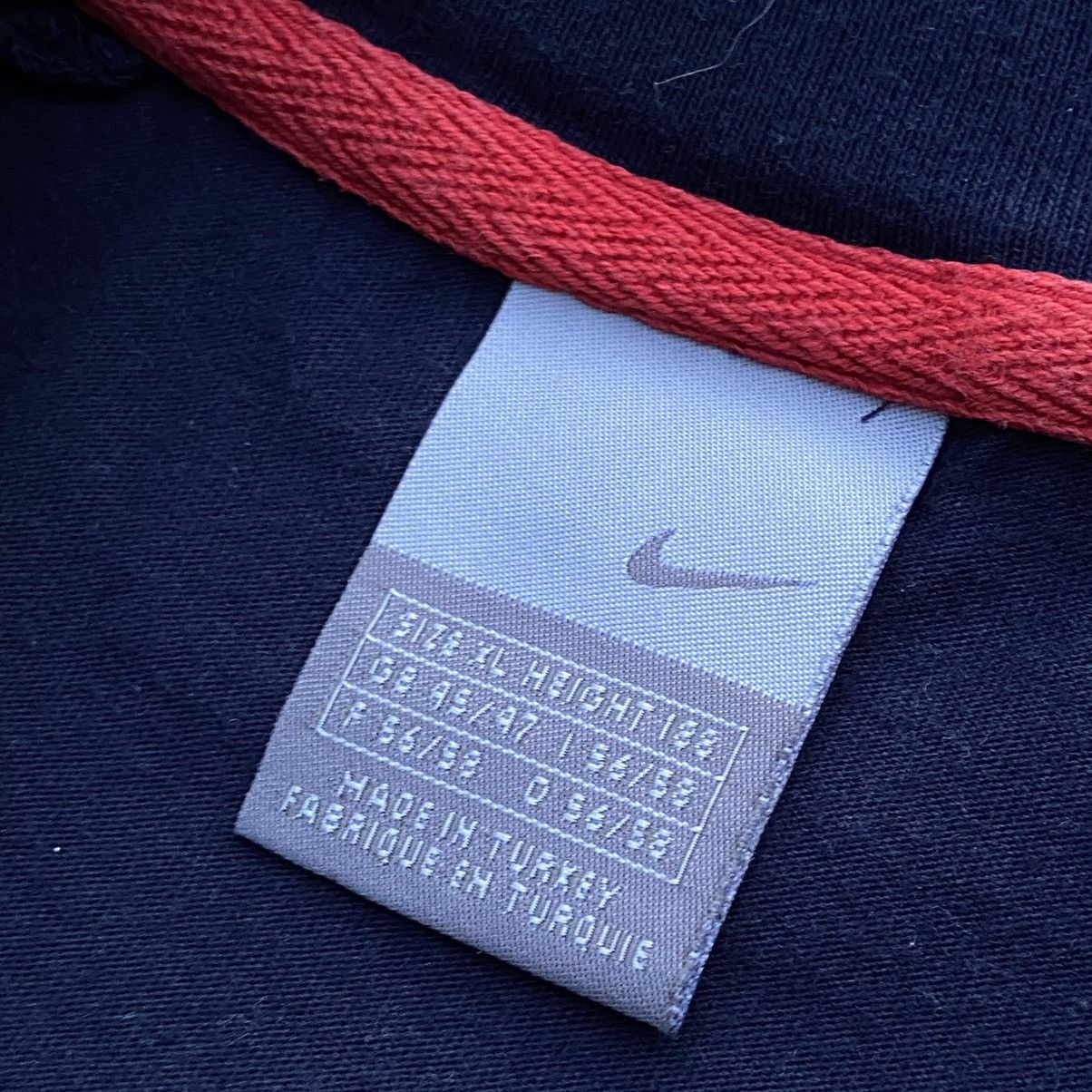 Nike × Vintage 📌 Vintage Nike Small Swoosh Baggy T-Shirt Size US XL / EU 56 / 4 - 8 Thumbnail