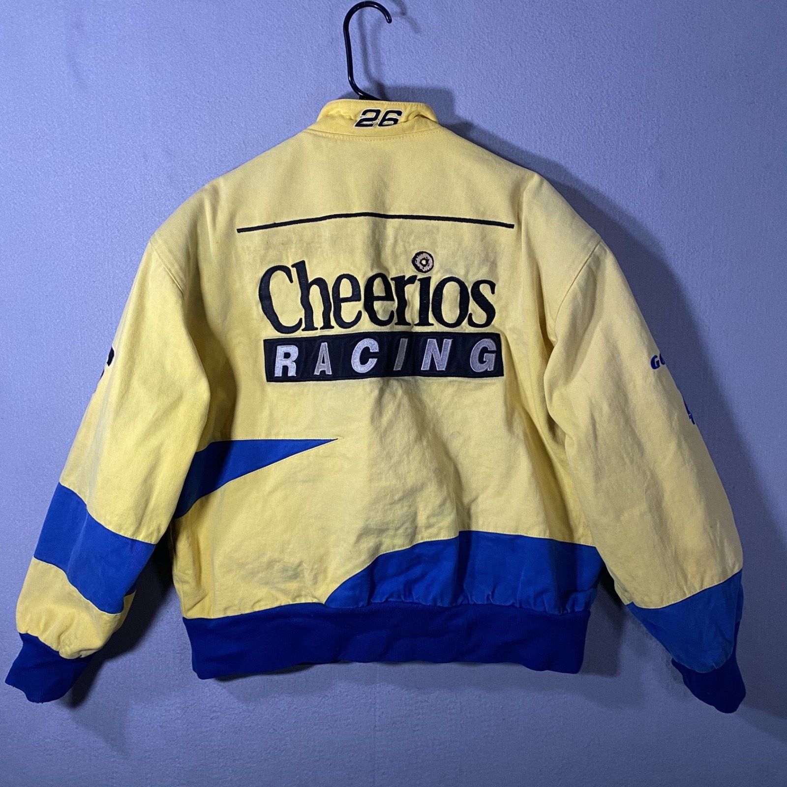 JH Design Vintage Cheerios Racing Johnny Benson Jacket Coat USA Large Size US L / EU 52-54 / 3 - 6 Thumbnail