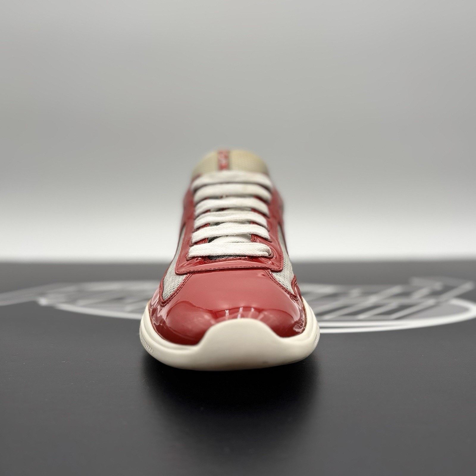 Prada Size 9 UK (10 US) - Prada Americas Cup ' Red, White ' Size US 10 / EU 43 - 6 Thumbnail