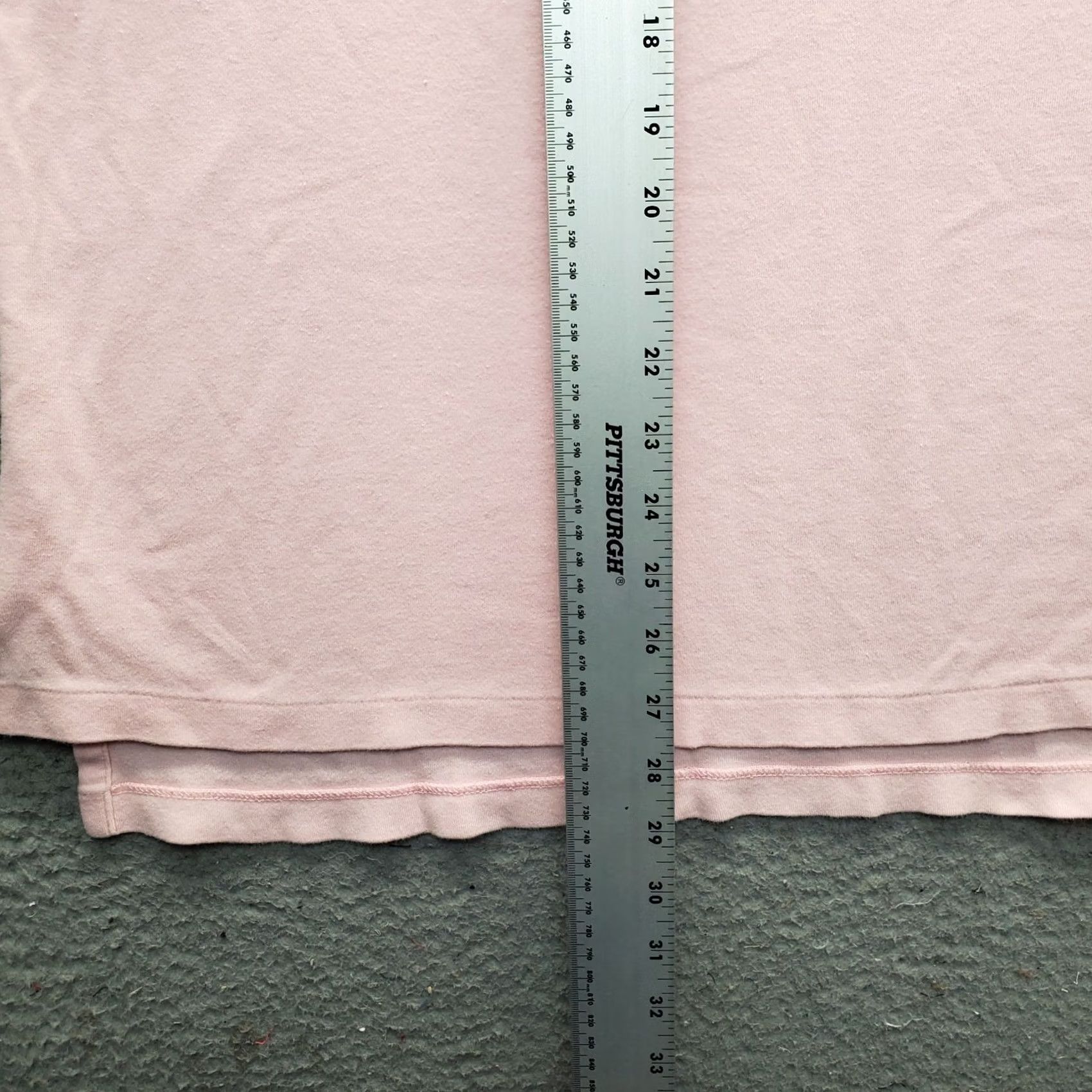 Polo Ralph Lauren VINTAGE Polo Ralph Lauren Polo Shirt Mens XL Pink High Low Slit Pony Logo Popover Size US XL / EU 56 / 4 - 3 Thumbnail
