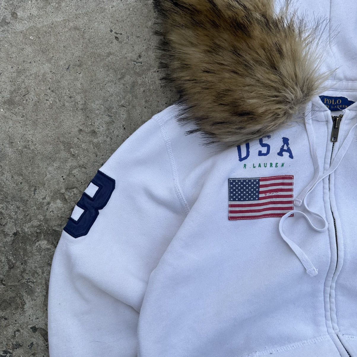 Y/Project Vintage Women’s Polo Ralph Lauren Zip Hoodie Custom Size S Size S / US 4 / IT 40 - 6 Thumbnail