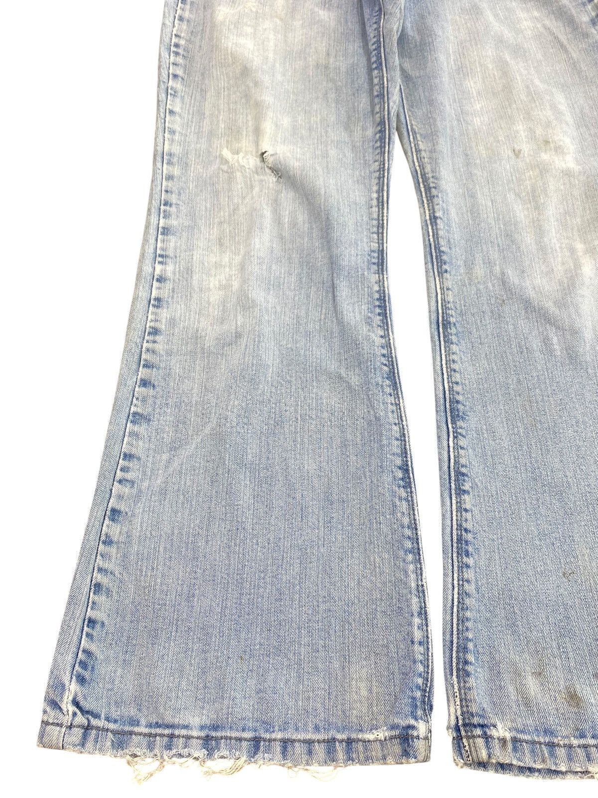Levi's Vintage YTK Levi’s Hairy Leg Flare Soft Jeans Size US 31 - 8 Thumbnail