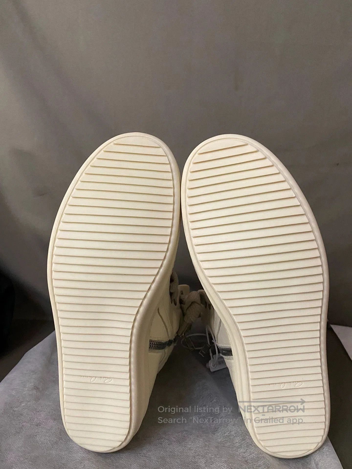 Rick Owens new rick owens white chunky sneakers size 45. Size US 12 / EU 45 - 6 Thumbnail