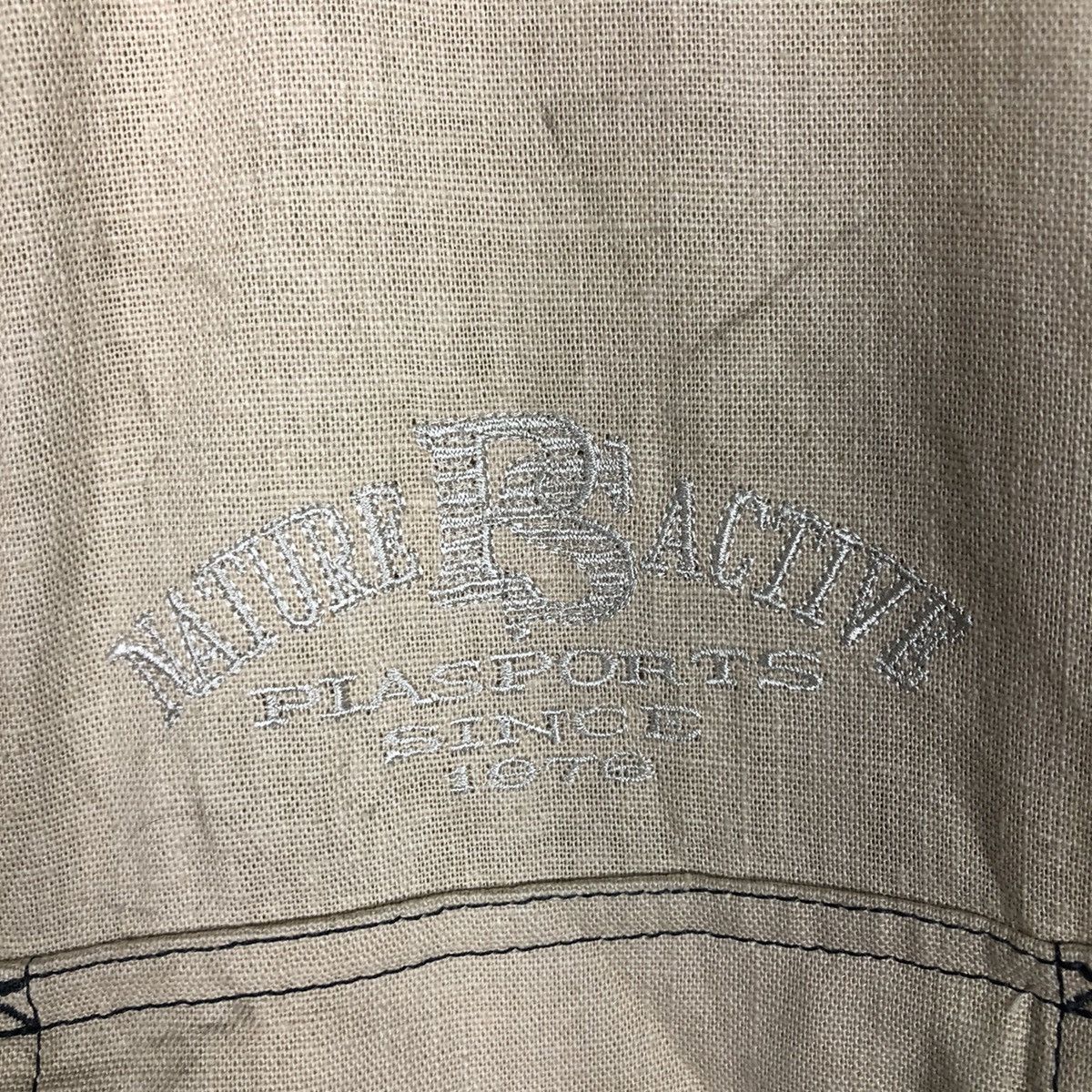 Japanese Brand 📌Double Tone Chore Worker Jacket Pia Sports Issey Miyake Size US M / EU 48-50 / 2 - 18 Thumbnail