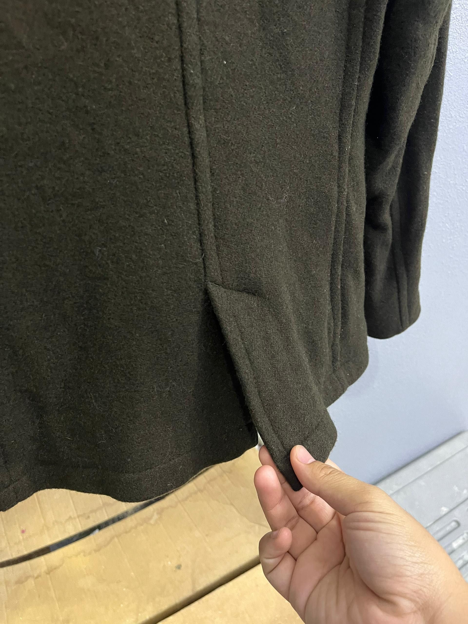 Uniqlo Uniqlo x Inès de la Fressange Wool Peacoat Olive S Size S / US 4 / IT 40 - 9 Thumbnail