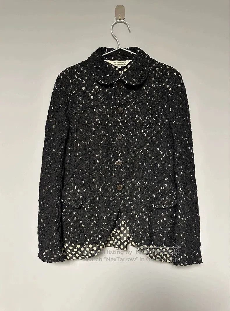 Comme des Garcons Comme des Garcons CDG Lace Polka Dot Jacket. Size US S / EU 44-46 / 1 - 1 Thumbnail