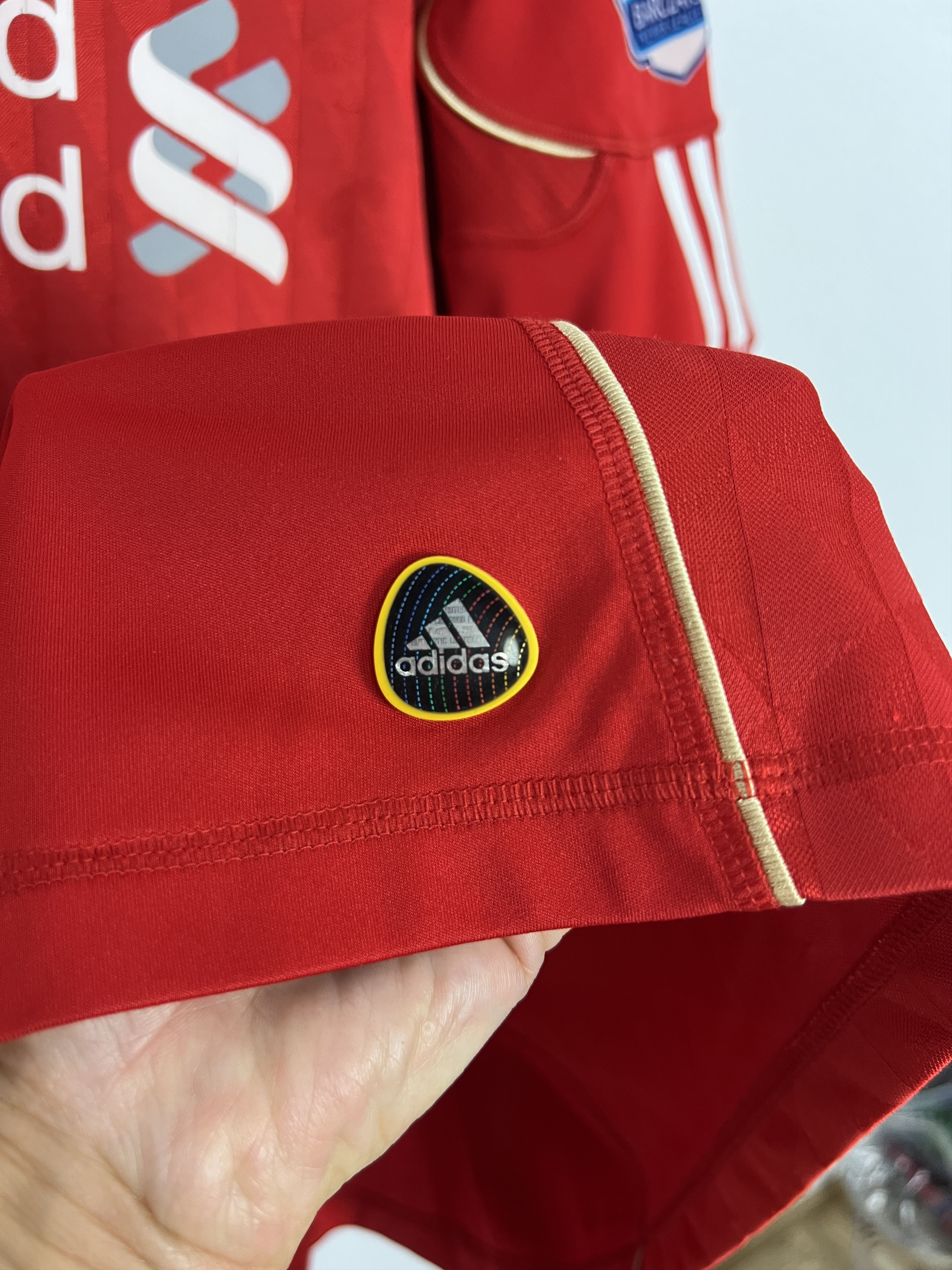Adidas Liverpool Home football shirt 2010 Soccer Adidas #3 Enrique Size US XL / EU 56 / 4 - 10 Thumbnail