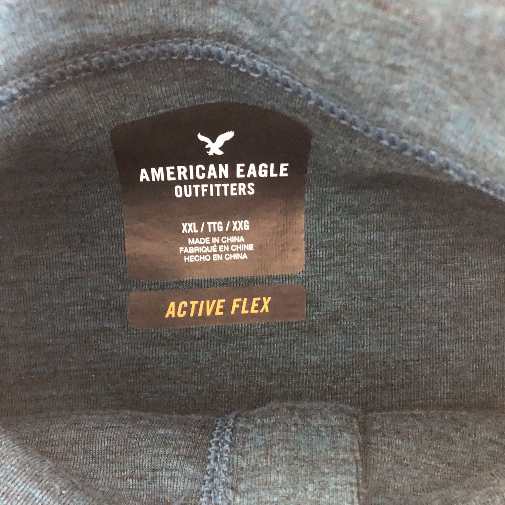 American Eagle Outfitters VINTAGE American Eagle Outfitters Active Flex 1/4 Zip Blue Mock Neck Sweater Mens 2XL Size US XXL / EU 58 / 5 - 8 Thumbnail
