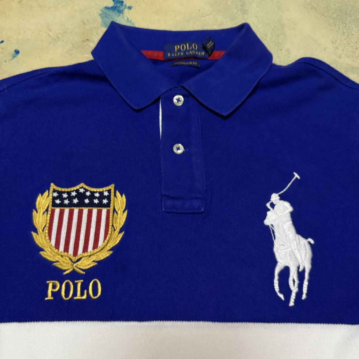 Polo Ralph Lauren Polo Ralph Lauren Big Logo Polo Shirt Size US M / EU 48-50 / 2 - 2 Thumbnail