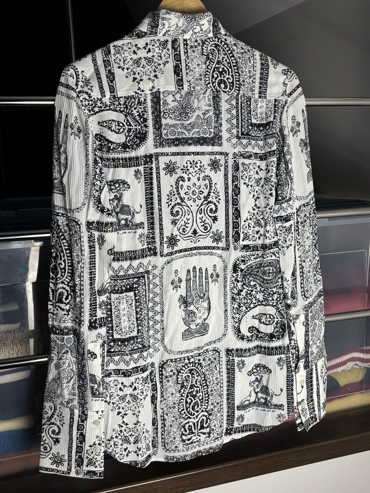 Acne Studios Acne Studios Paisley Patchwork Bandana Silk Rare Shirt Size S / US 4 / IT 40 - 5 Thumbnail