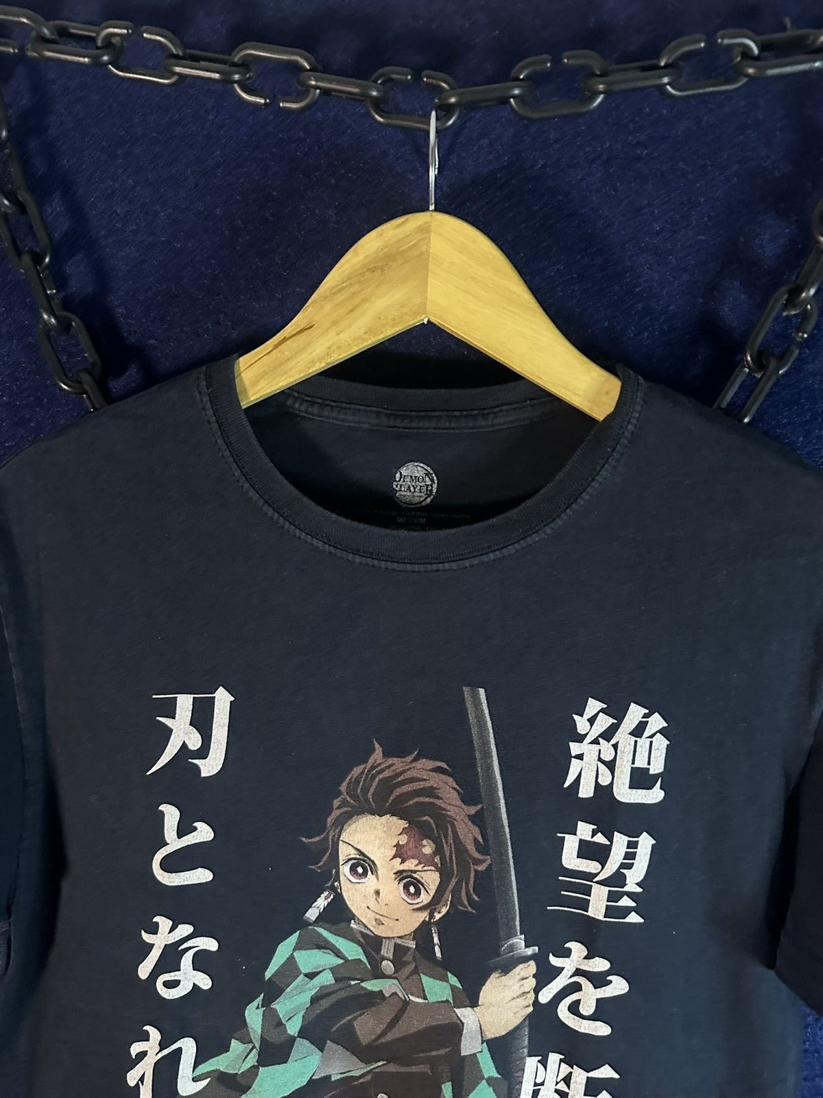 Anime Anime/Manga Demon Slayer Tanjiro Kamado Tee Size US M / EU 48-50 / 2 - 3 Thumbnail