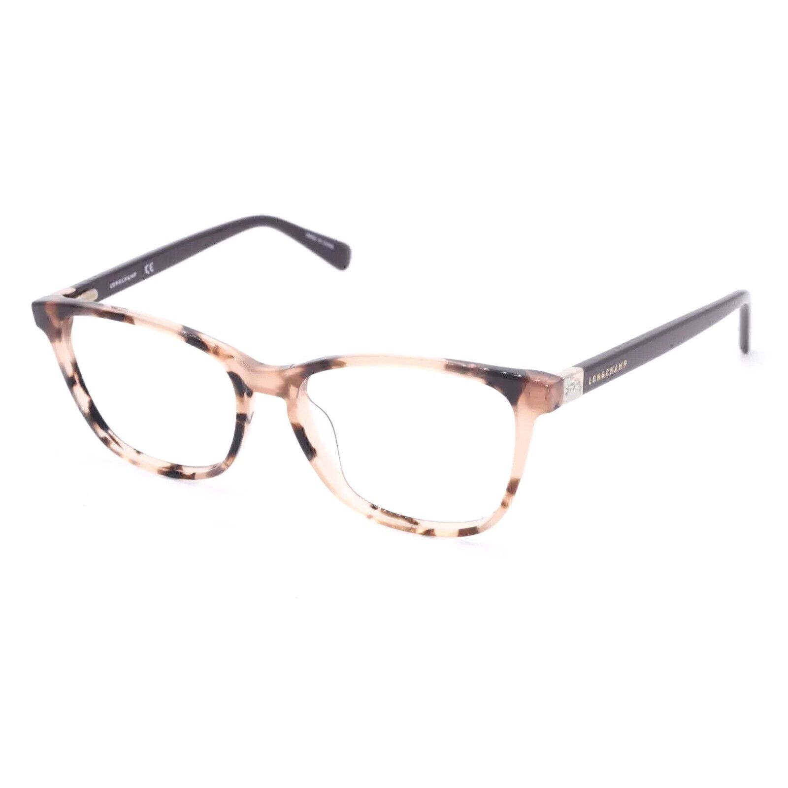 Longchamp LONGCHAMP LO2647 609 PINK BROWN AUTHENTIC EYEGLASSES 53-16 Size ONE SIZE - 2 Thumbnail