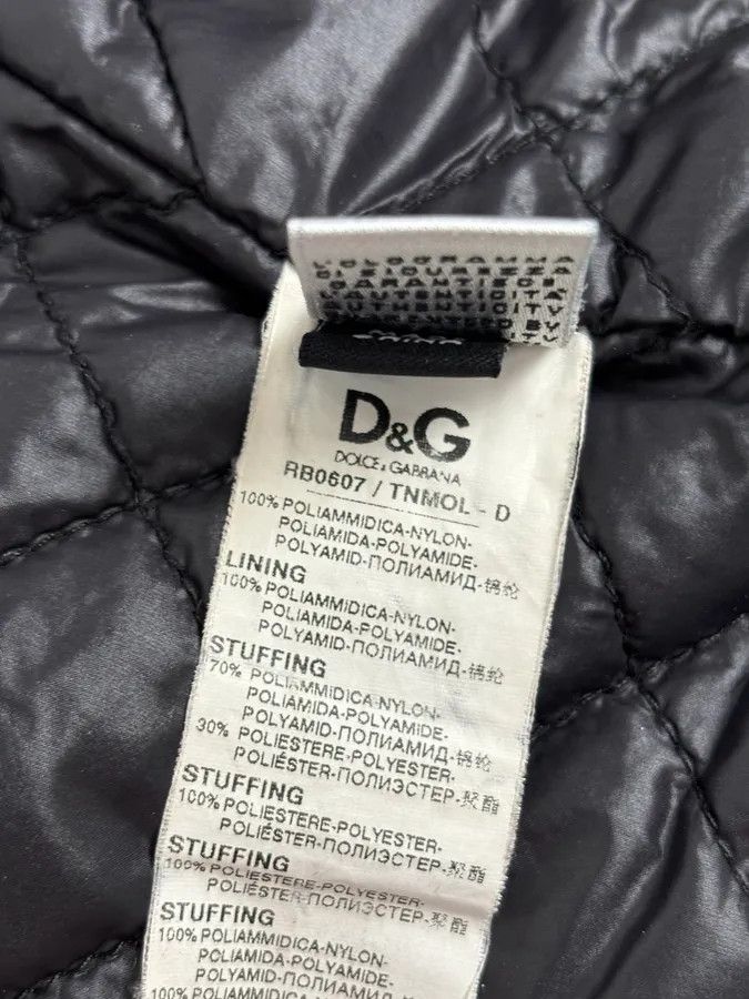 Dolce & Gabbana 2000s Dolce & Gabbana Obscure Dark Astro Puffer Jacket Size US M / EU 48-50 / 2 - 12 Thumbnail