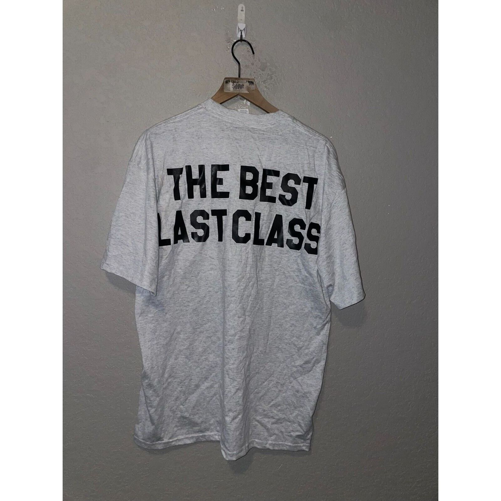 Jerzees Vintage 1999 Shirt The Last Best Class Gray Tee 90s VTG XL Size US XL / EU 56 / 4 - 5 Thumbnail