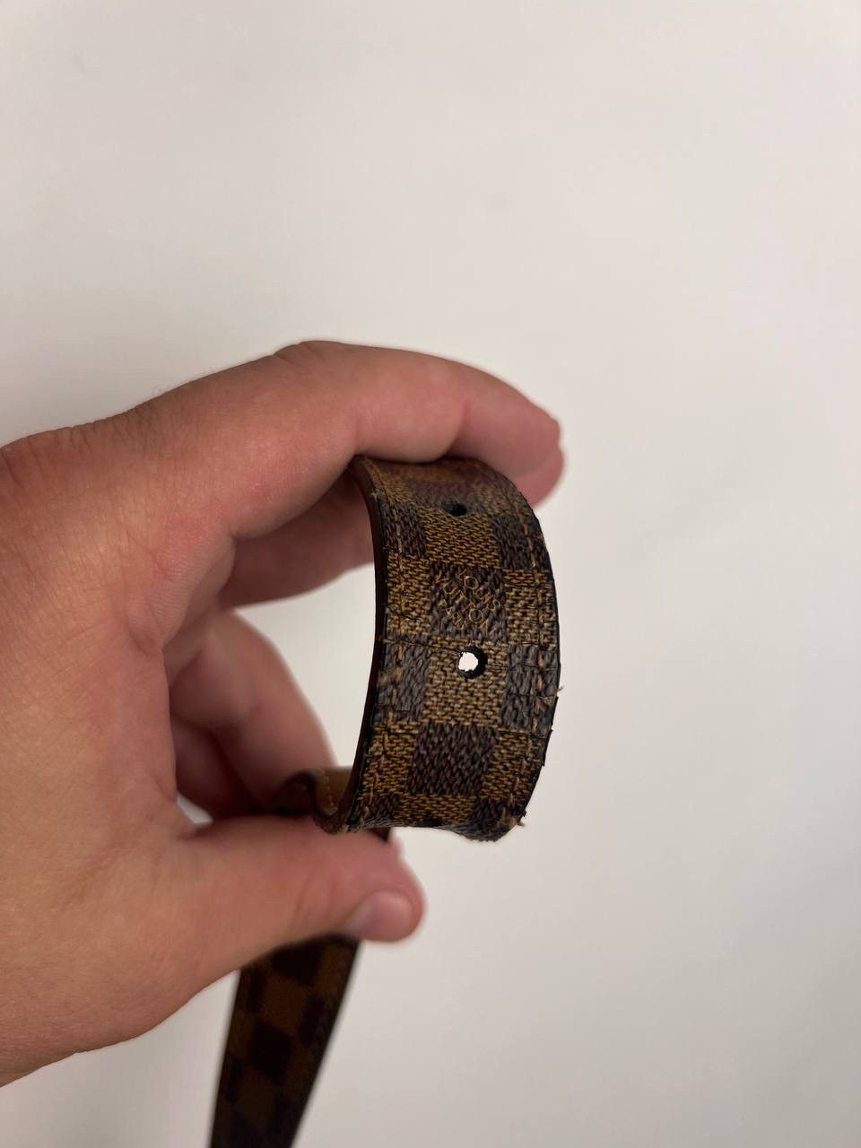 Louis Vuitton Louis Vuitton Damier Ebene Mini 25 MM Belt Size ONE SIZE - 9 Thumbnail