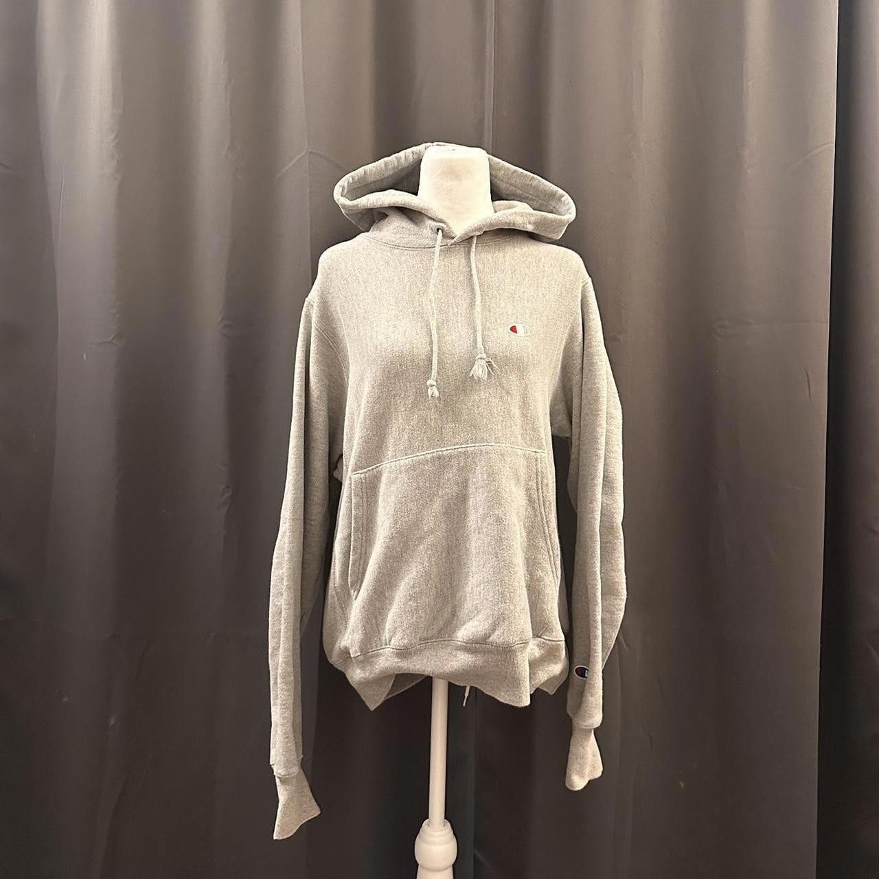 Champion Vintage 90s Grey Champion Reverse Weave Hoodie Sweatshirt Size US S / EU 44-46 / 1 - 1 Thumbnail