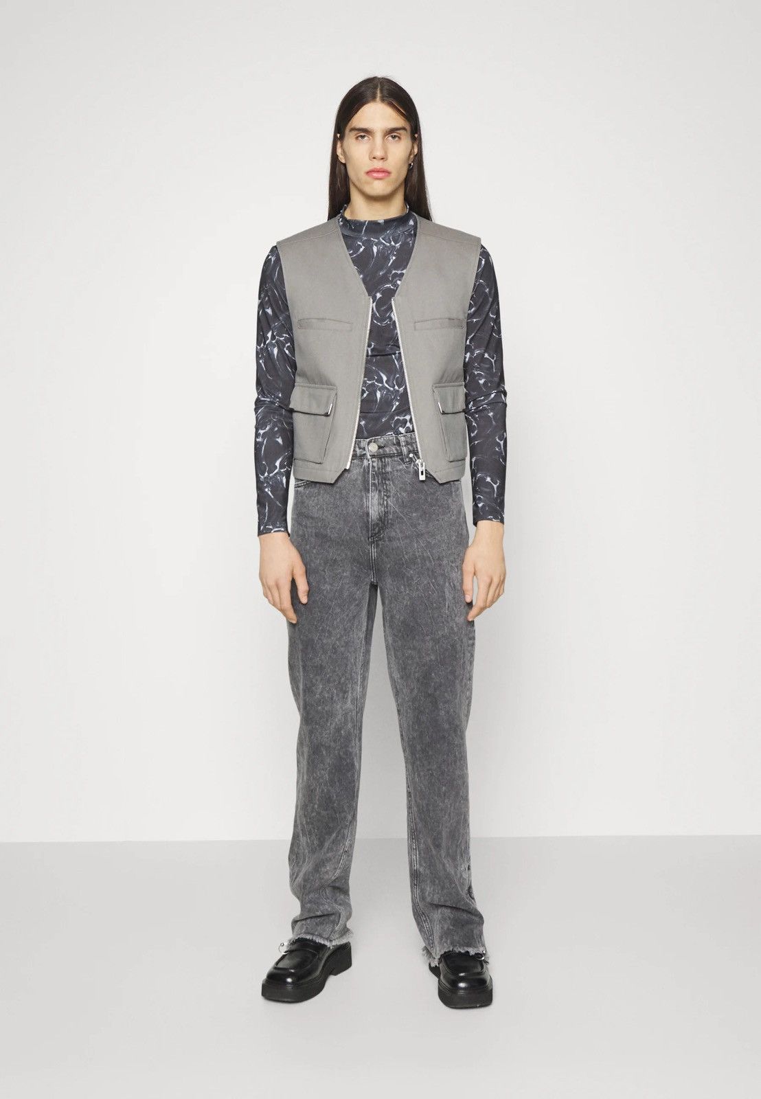 Han Kjobenhavn !DS! FW22 Han Kjobenhavn Cotton Cargo Grey Vest Size US M / EU 48-50 / 2 - 1 Thumbnail