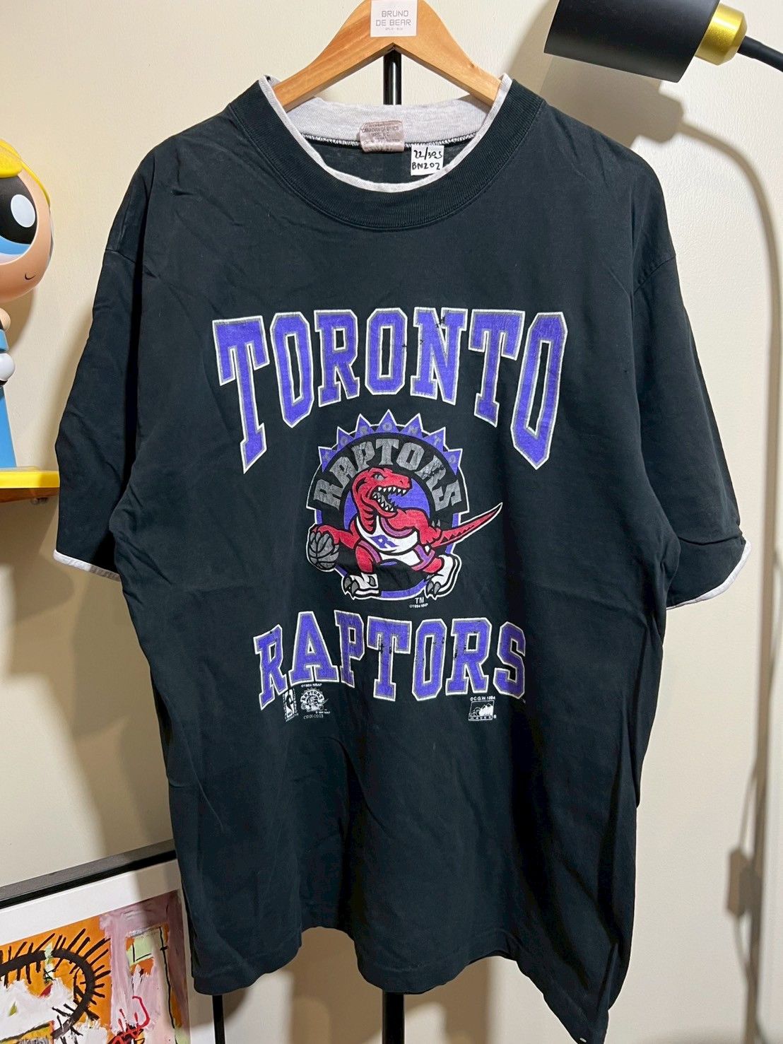 NBA × Vintage Vintage 1994's Toronto Raptors Shirt NBA bnz02 Size US L / EU 52-54 / 3 - 3 Thumbnail