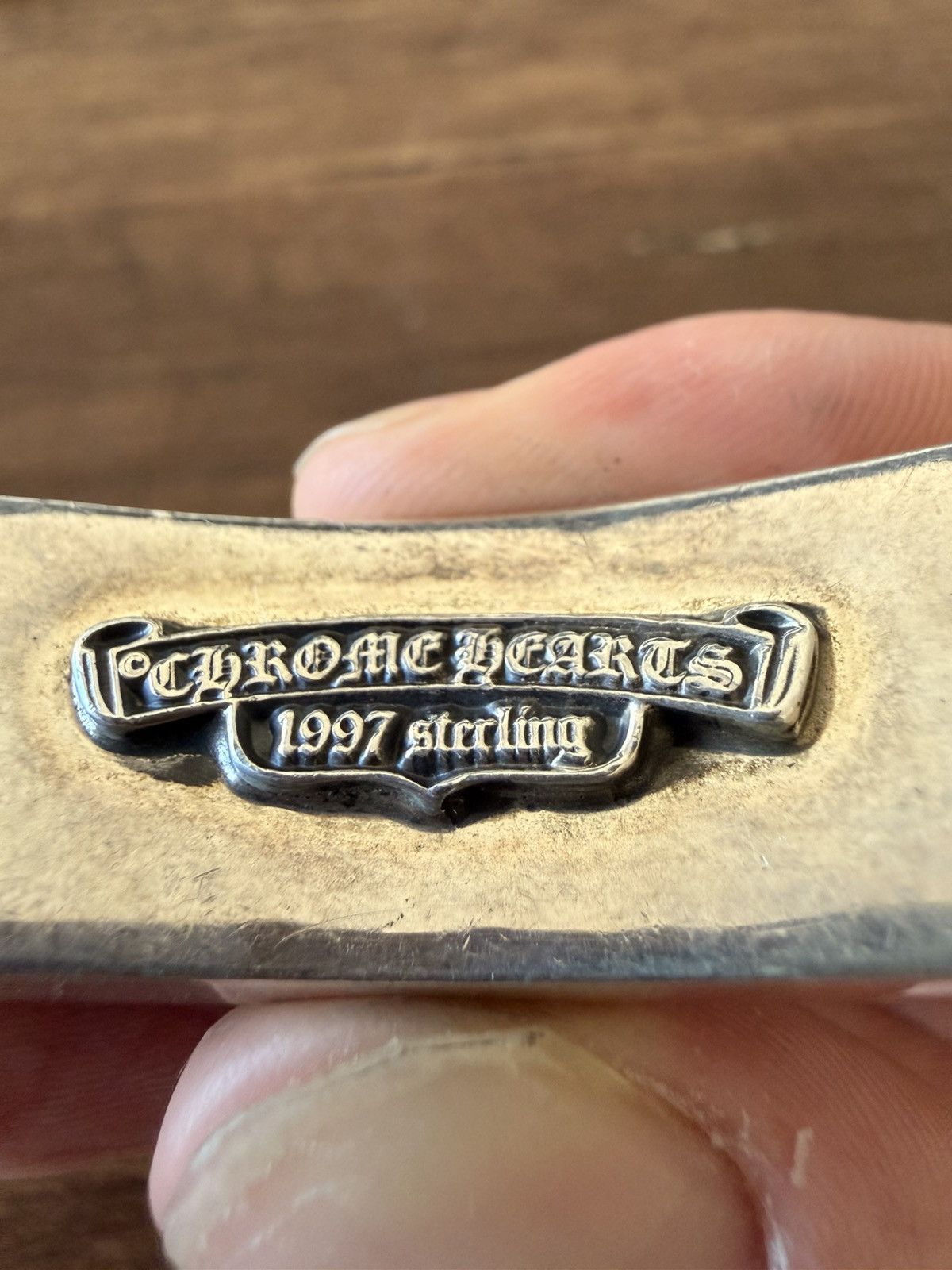 Chrome Hearts Chrome Hearts Cuban Bracelet 100% Authentic RARE Floral Size ONE SIZE - 9 Thumbnail