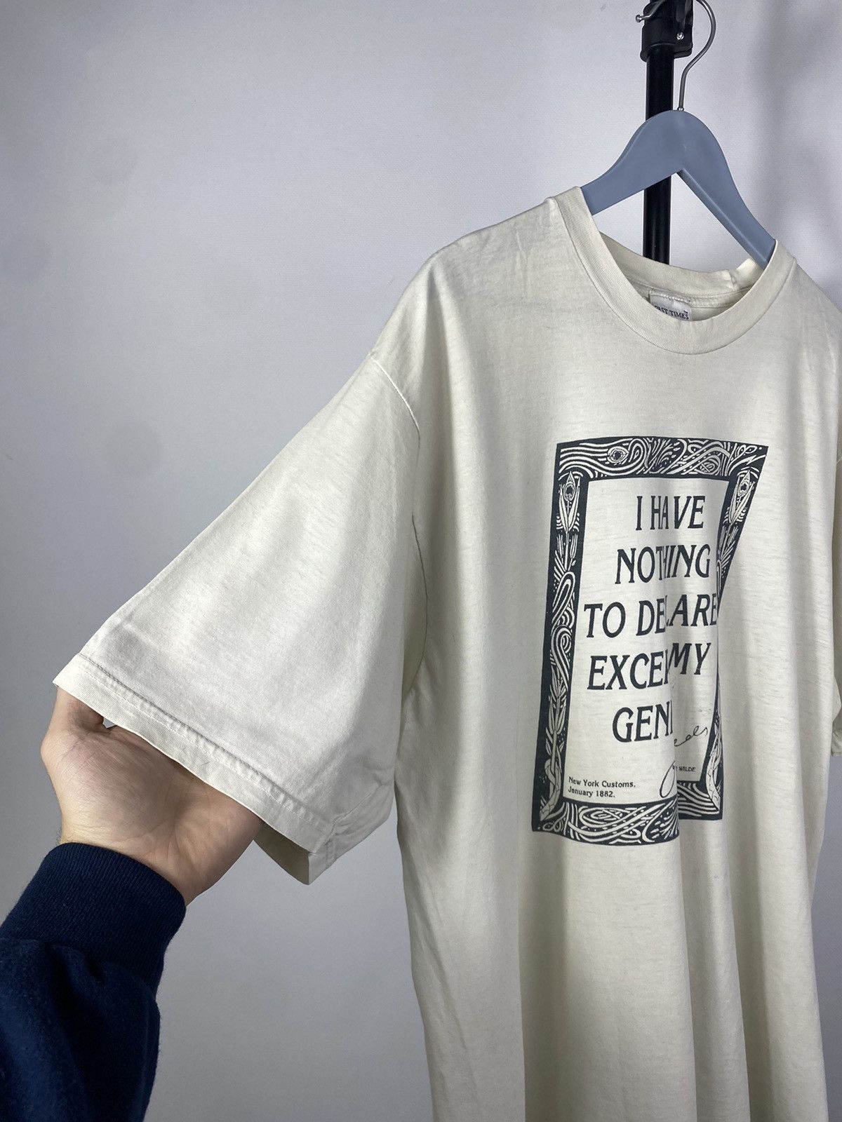 Vintage Vintage 00s Humor Y2K Adult T-shirt Size L Size US L / EU 52-54 / 3 - 4 Thumbnail