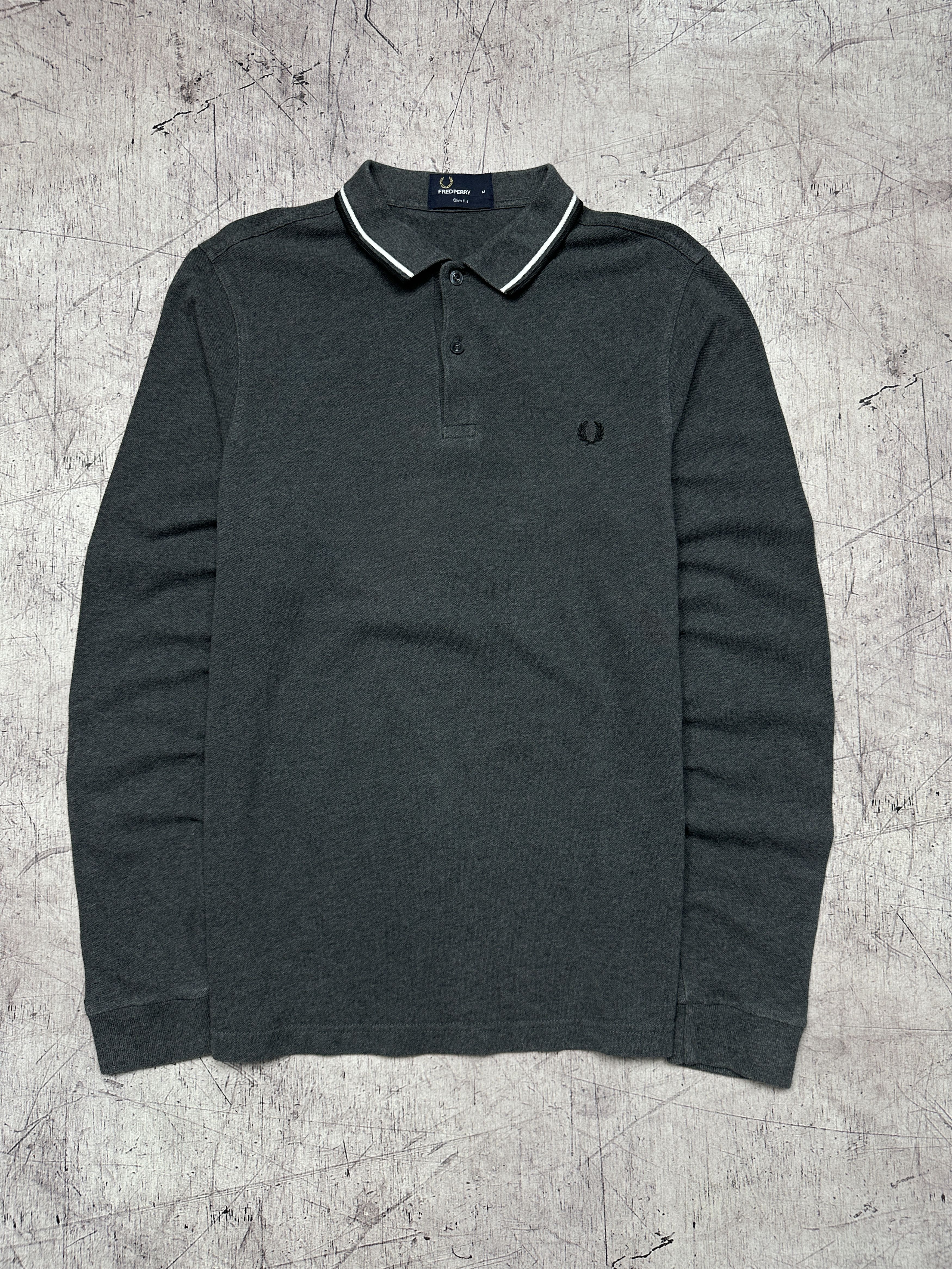 Fred Perry Fred Perry Mens Long Sleeve Polo Shirt Size US M / EU 48-50 / 2 - 1 Thumbnail