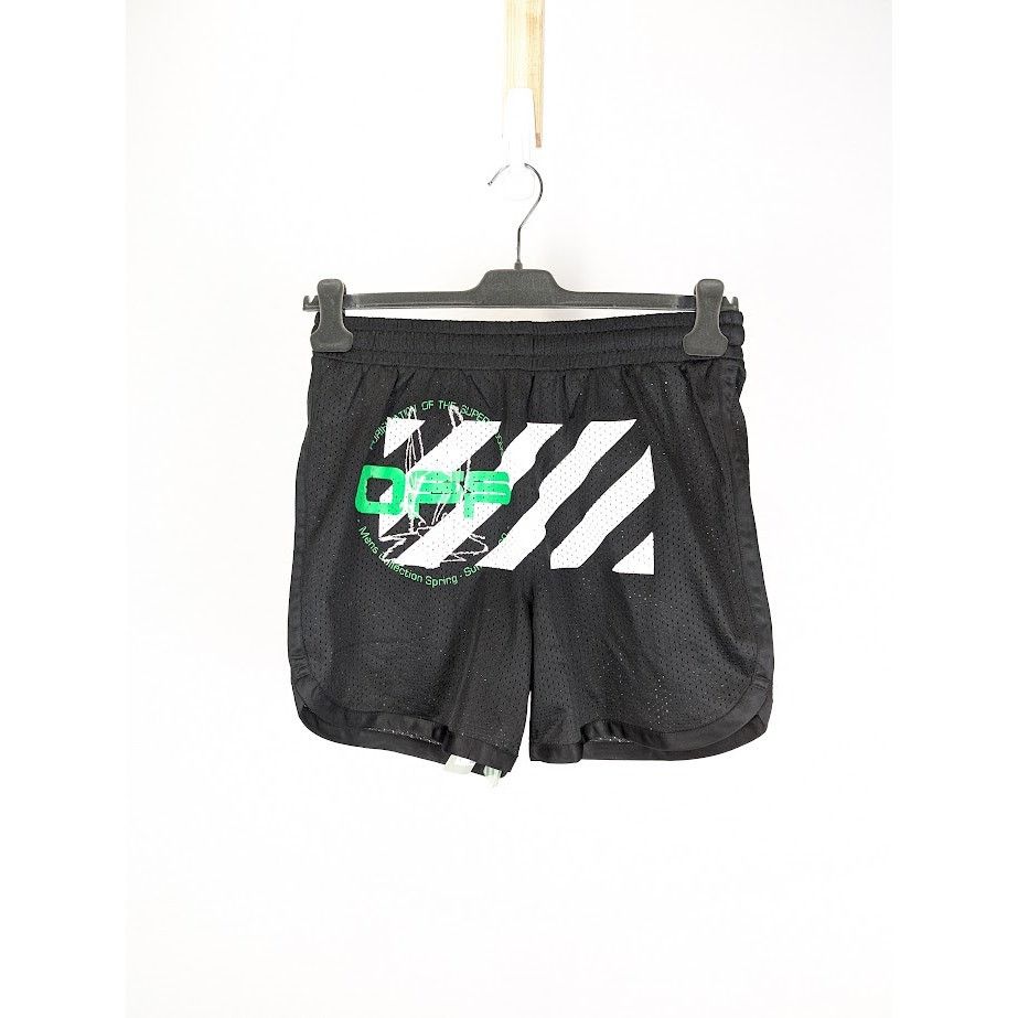 Off-White Off-White Marble Mesh Shorts | Grailed