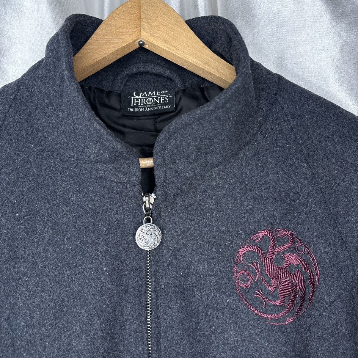 Other gray graphite game of thrones coat of arms targaryen logo Size XXL / US 16-18 / IT 52-54 - 4 Thumbnail