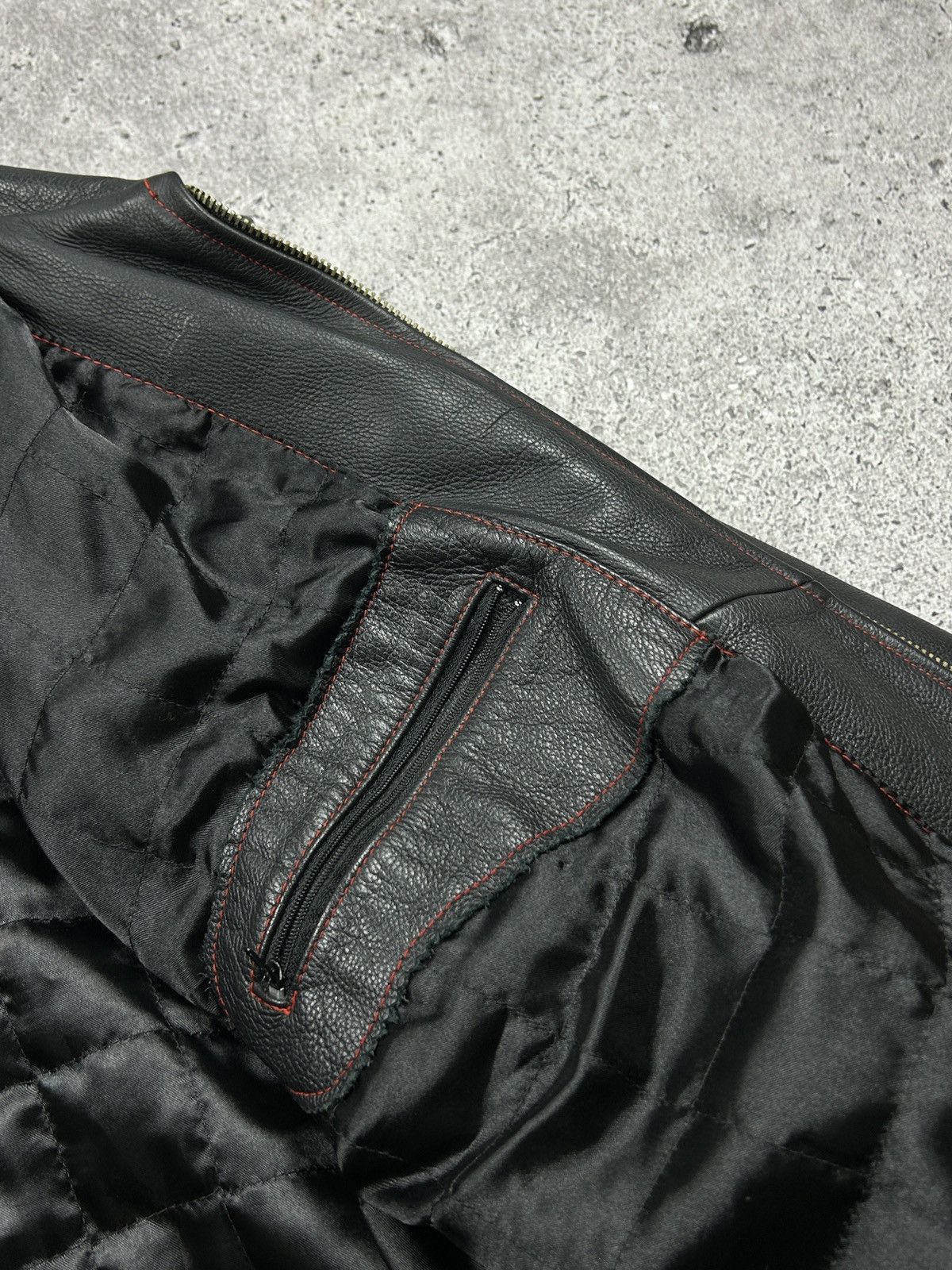 Diesel Diesel archive 00s leather biker jacket Size US L / EU 52-54 / 3 - 14 Thumbnail