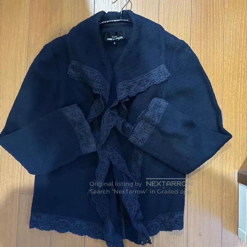Comme des Garcons Comme Des Garcons Lace jacket top coat Size S / US 4 / IT 40 - 3 Thumbnail