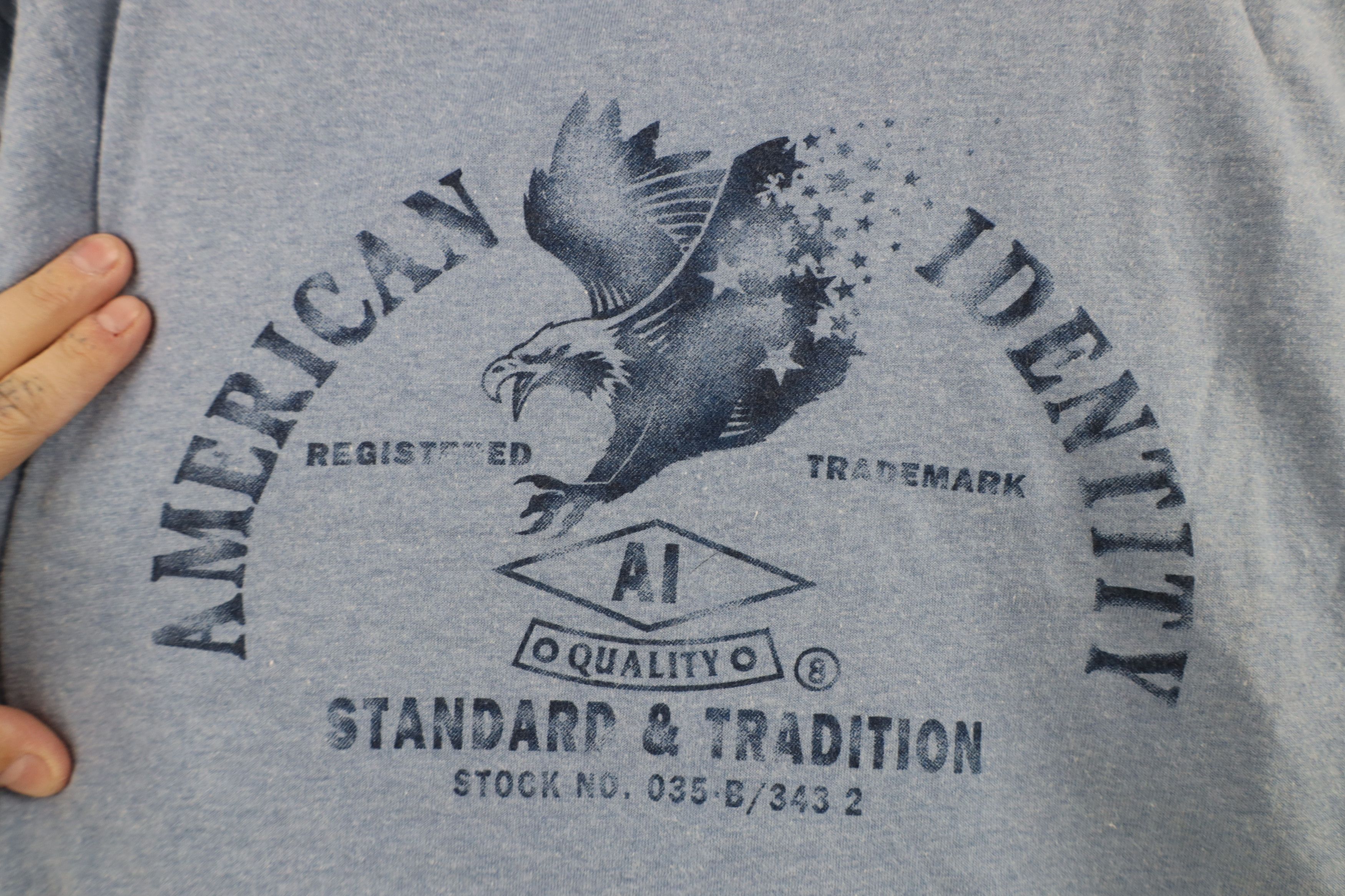 Vintage Vintage 90s Streetwear Eagle Long Sleeve T-Shirt USA Size US XL / EU 56 / 4 - 4 Thumbnail