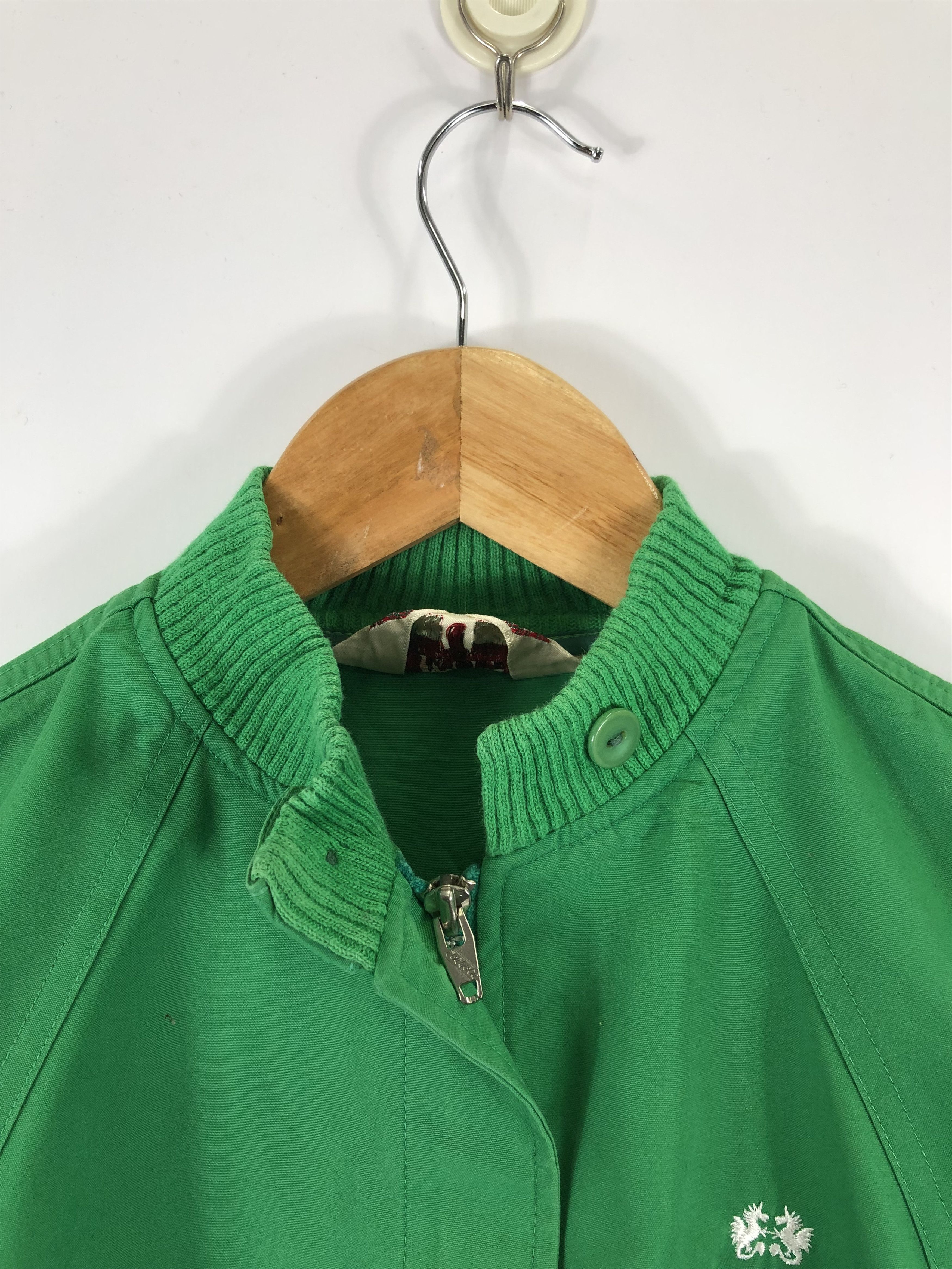 McGregor Vintage 90s Mcgregor Wool Varsity Jacket Green V0282 Size US M / EU 48-50 / 2 - 8 Thumbnail