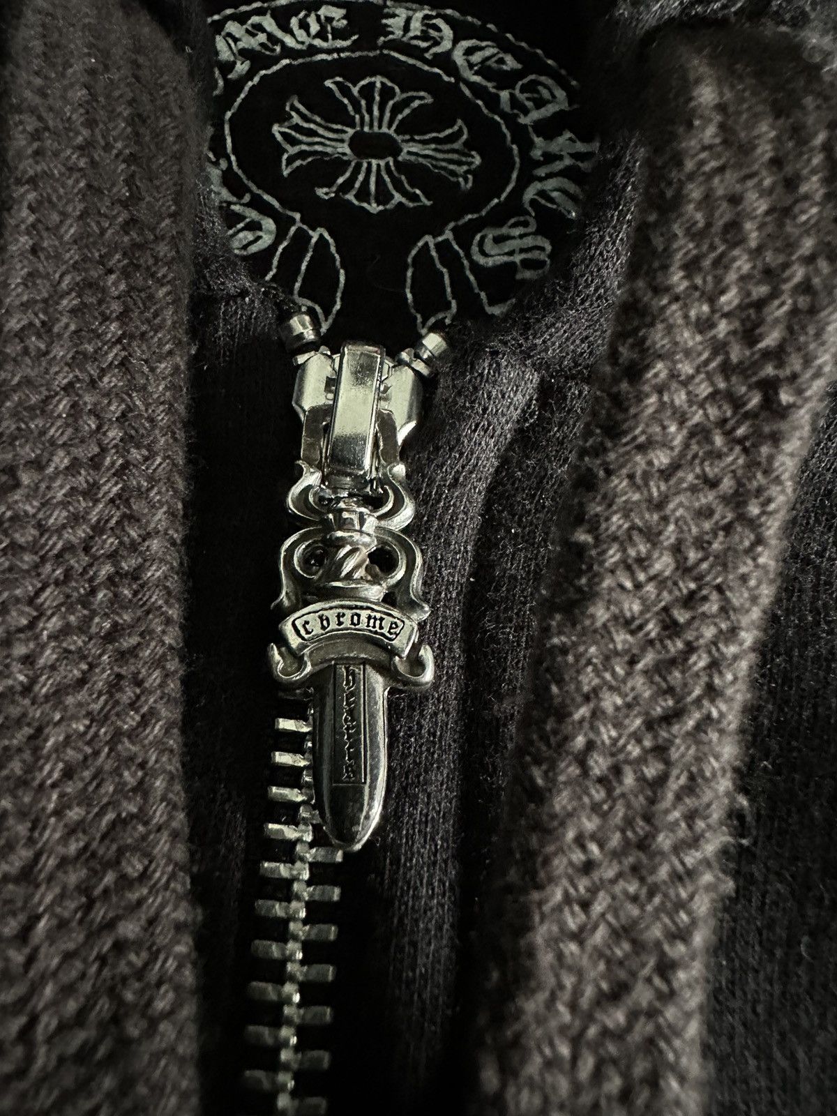 Chrome Hearts 🔥Chrome Hearts LA Exclusive Zip-up Black Hoodie🔥 Size US XL / EU 56 / 4 - 5 Thumbnail